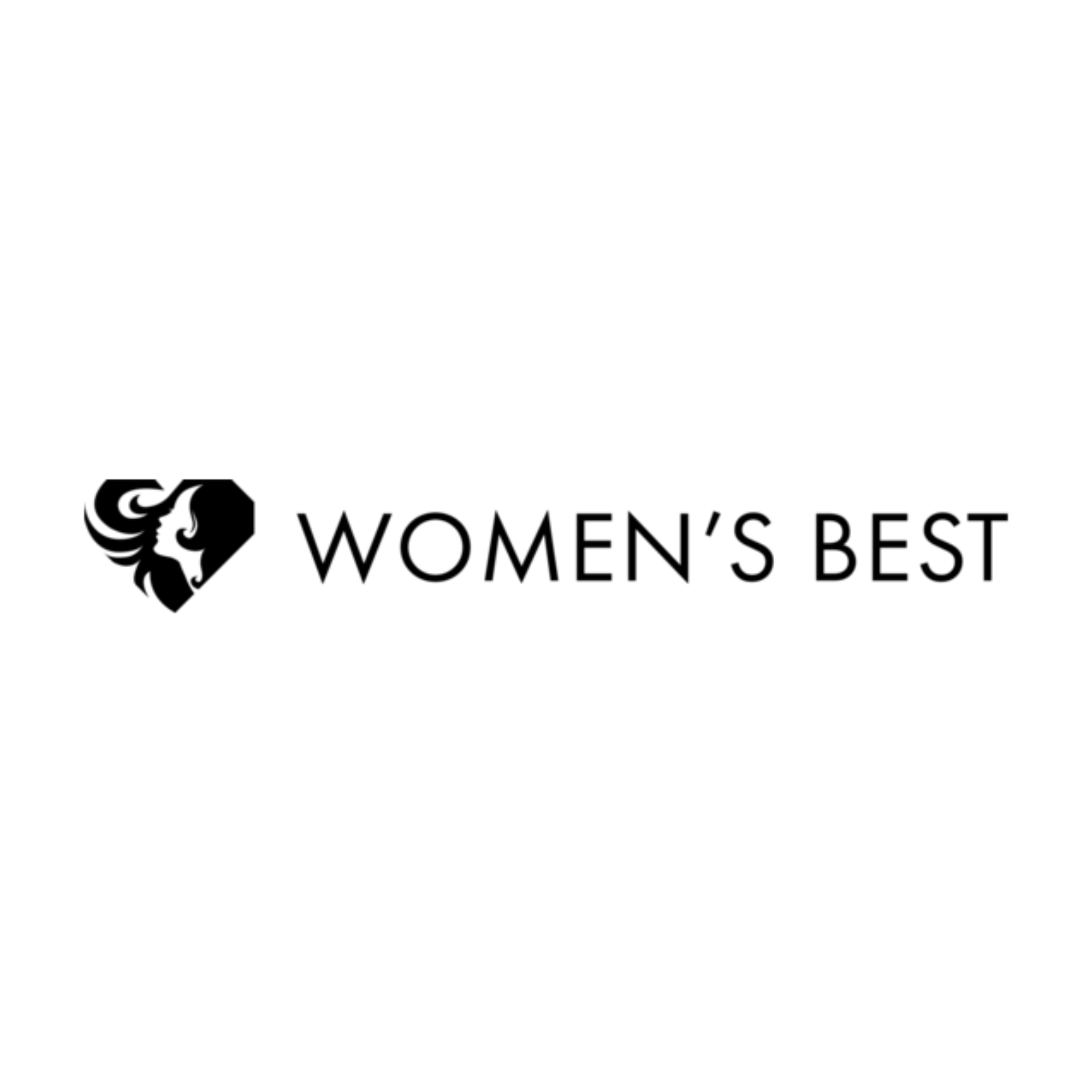 Black and white logo with a clenched fist and the words "WOMEN'S BEST" underneath.