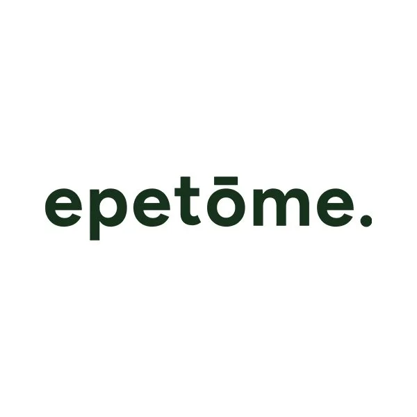 The word 'epitome' written in bold lowercase letters with a macron over the letter 'o' on a white background.