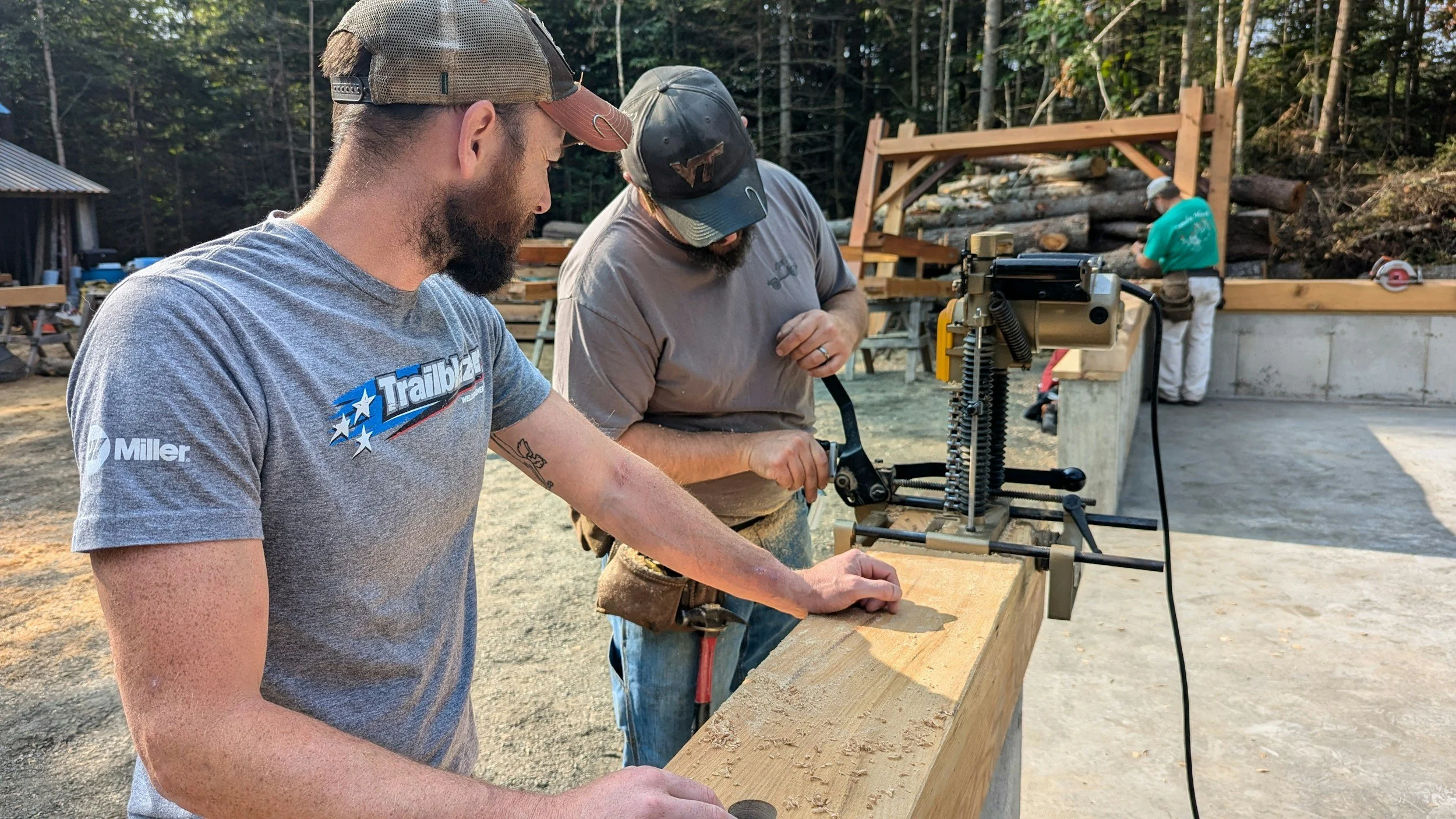 Small family woodworking and sculpting business