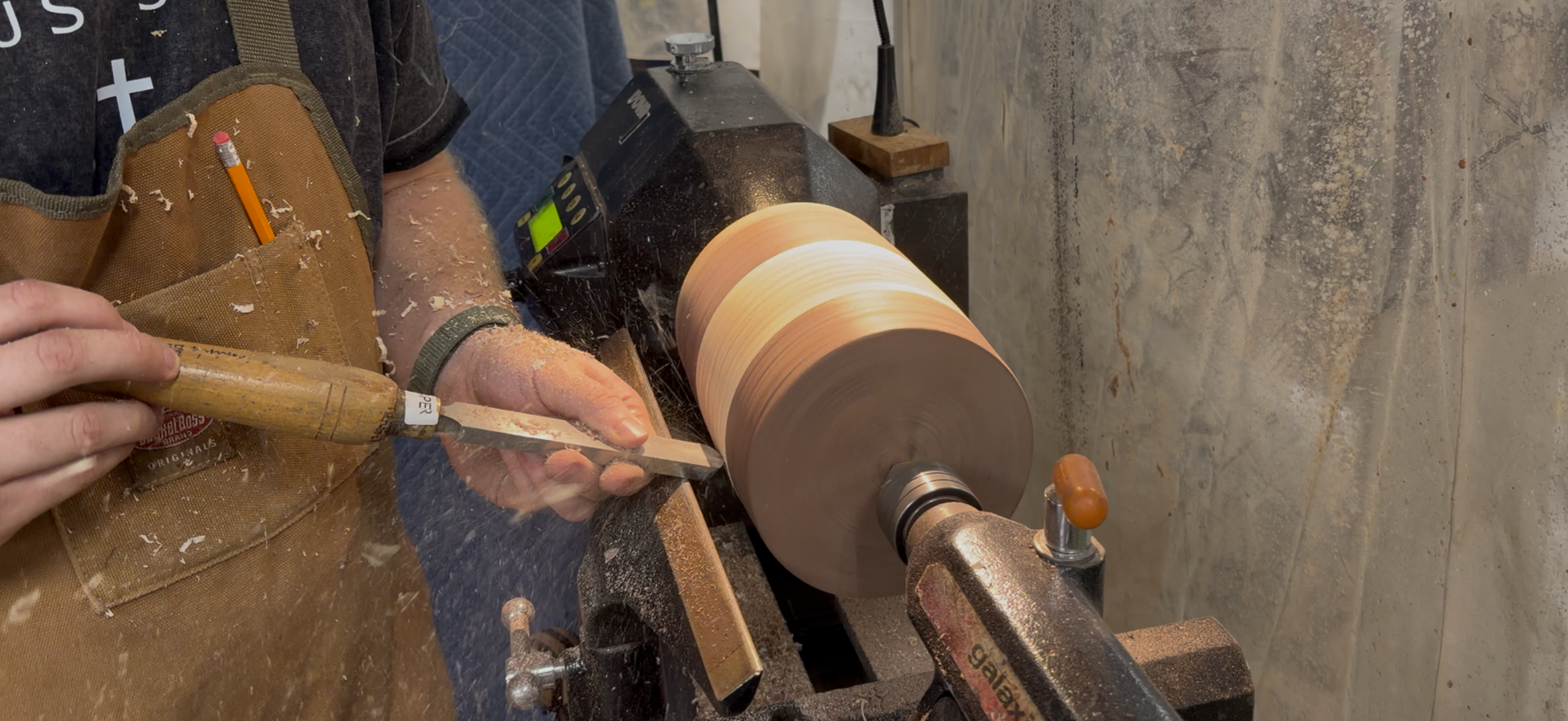 Lathe Work Walnut and Ash Solid Hardwood Urn.png