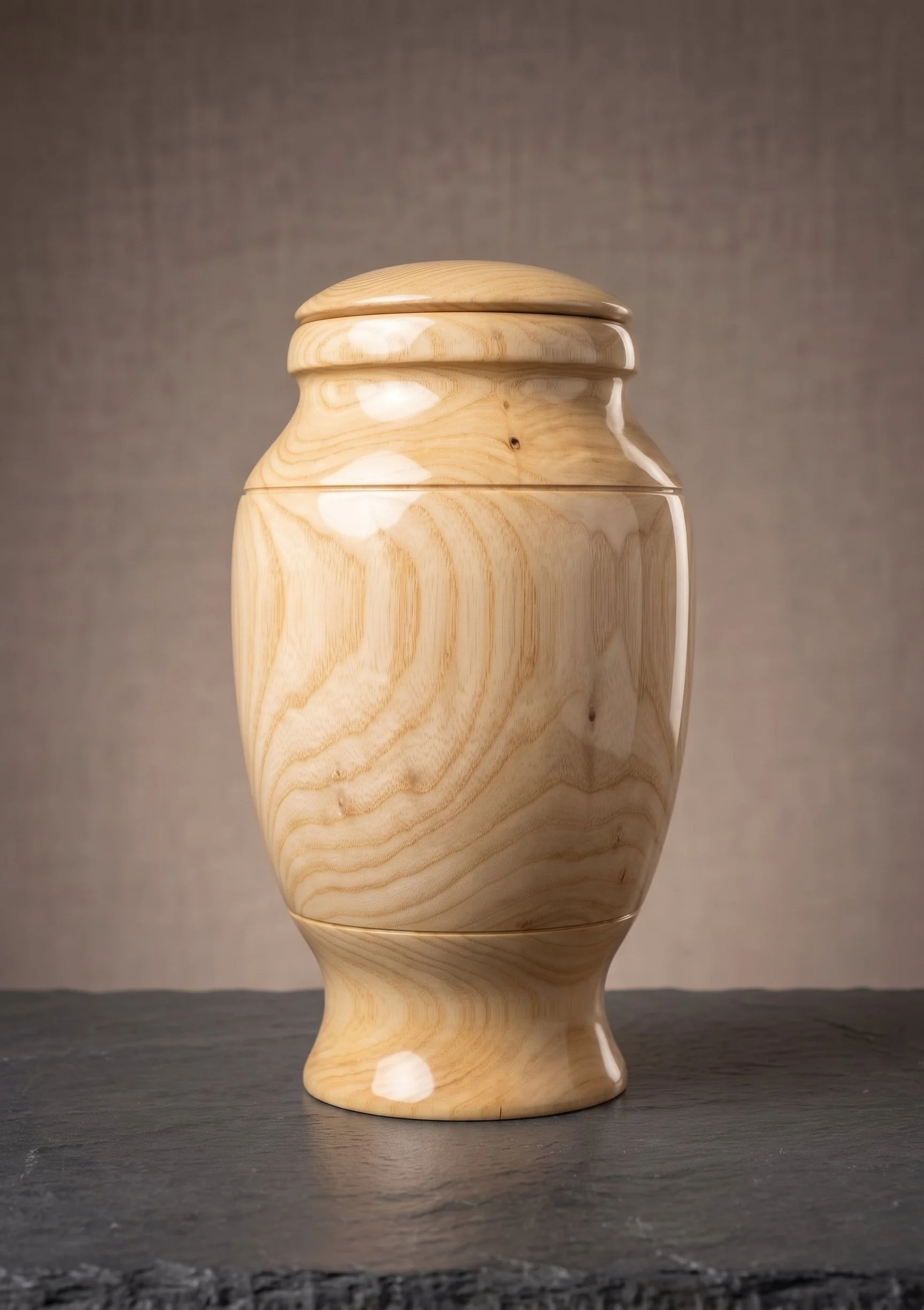 Domed Ash Hardwood Urn.jpeg