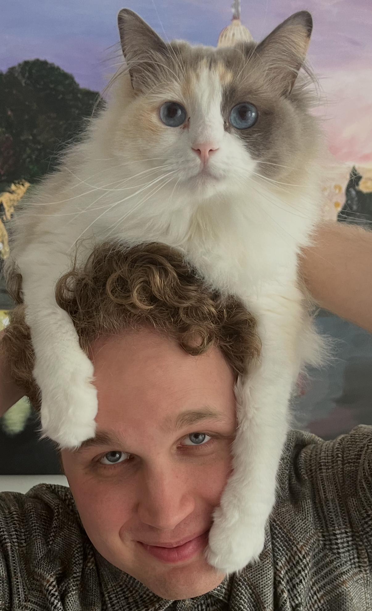 Me and my Cat example photo for custom cat urn carvings before image.png