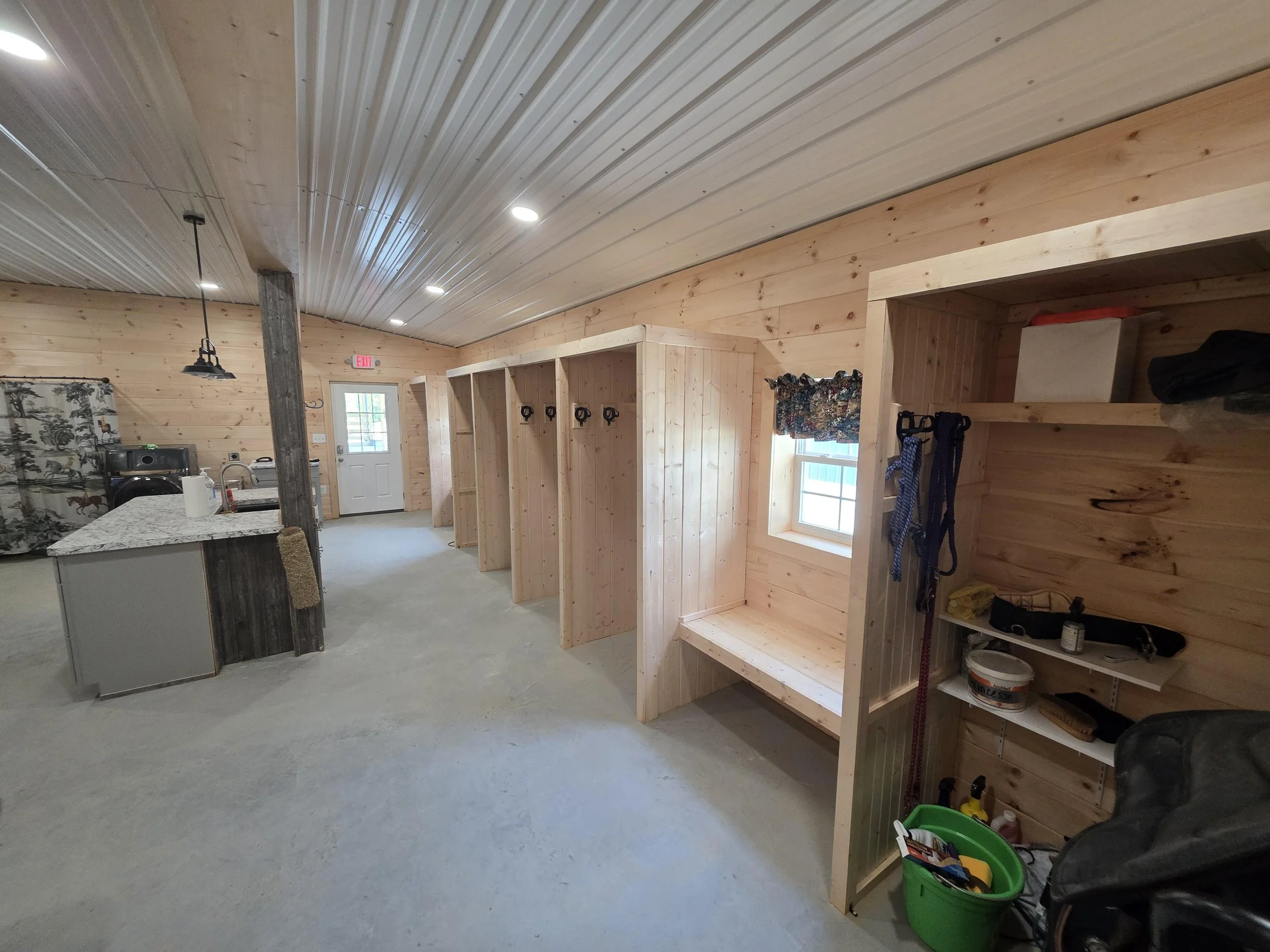Tack Room and Lockers