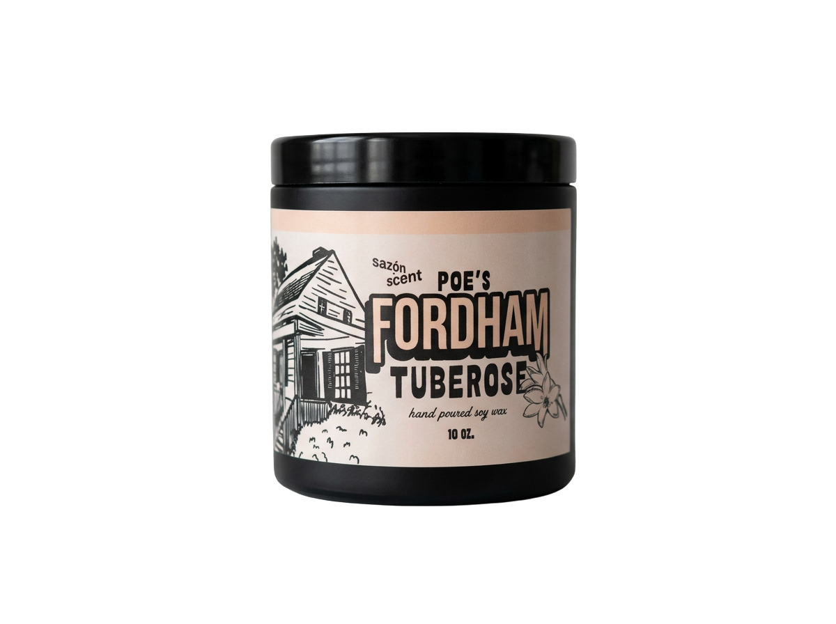 Poe's Fordham Tuberose Candle (10 oz.)