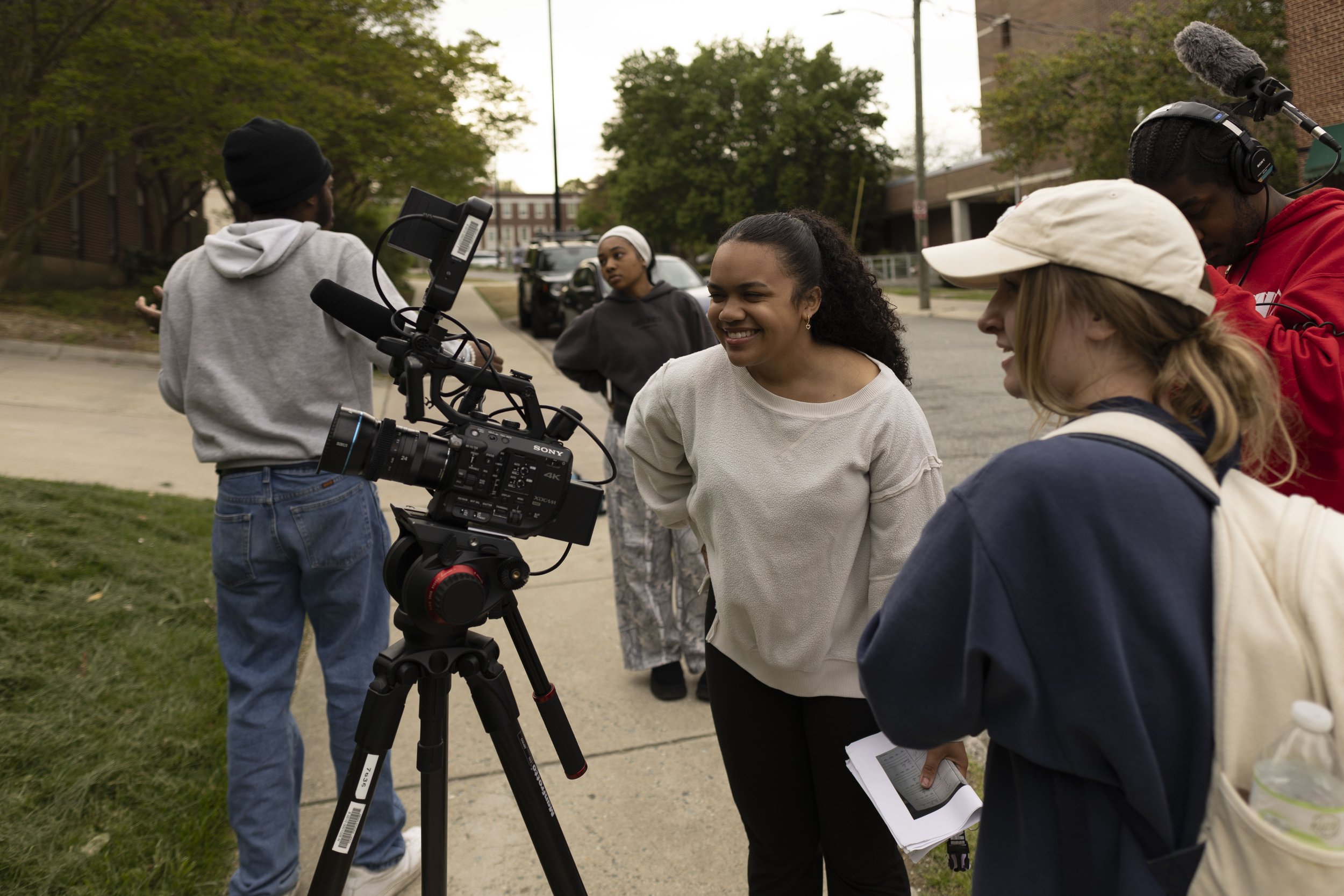 BTS of my UNCG MST Advertisement
