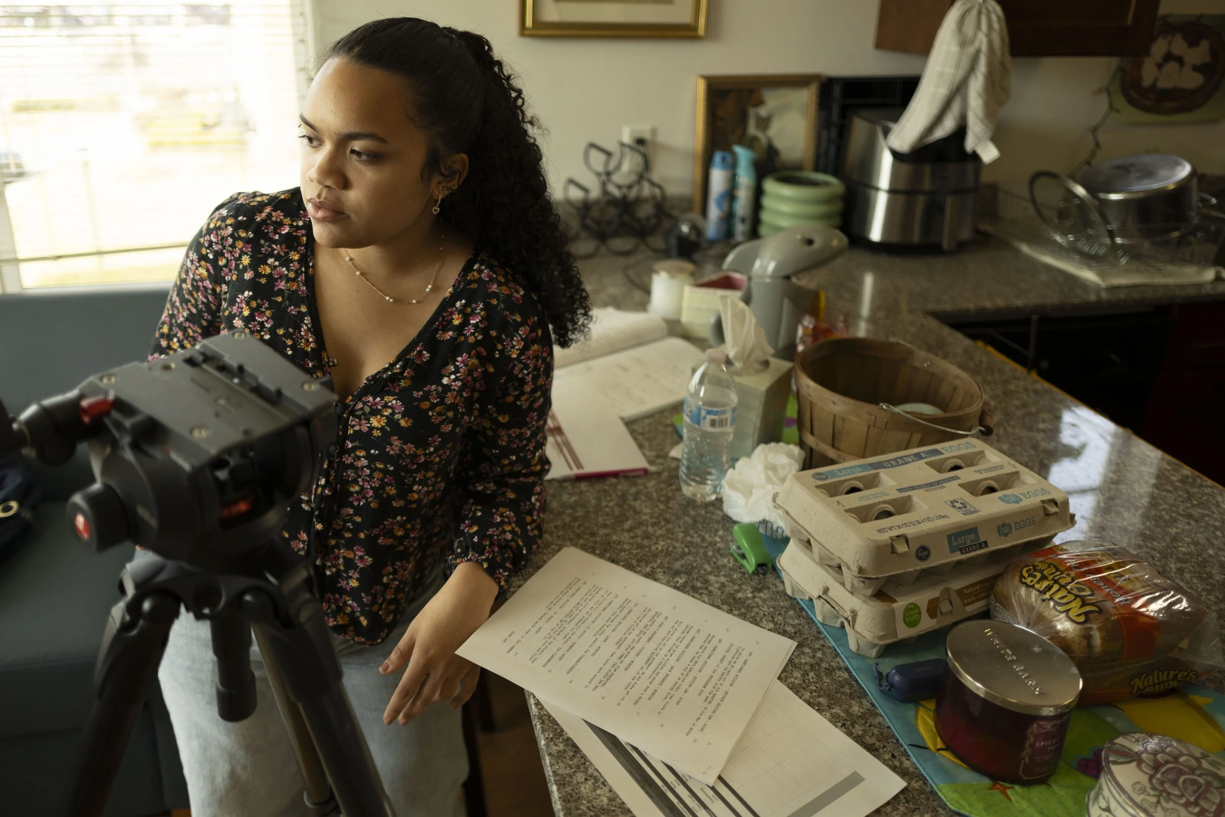 BTS of my UNCG MST Advertisement