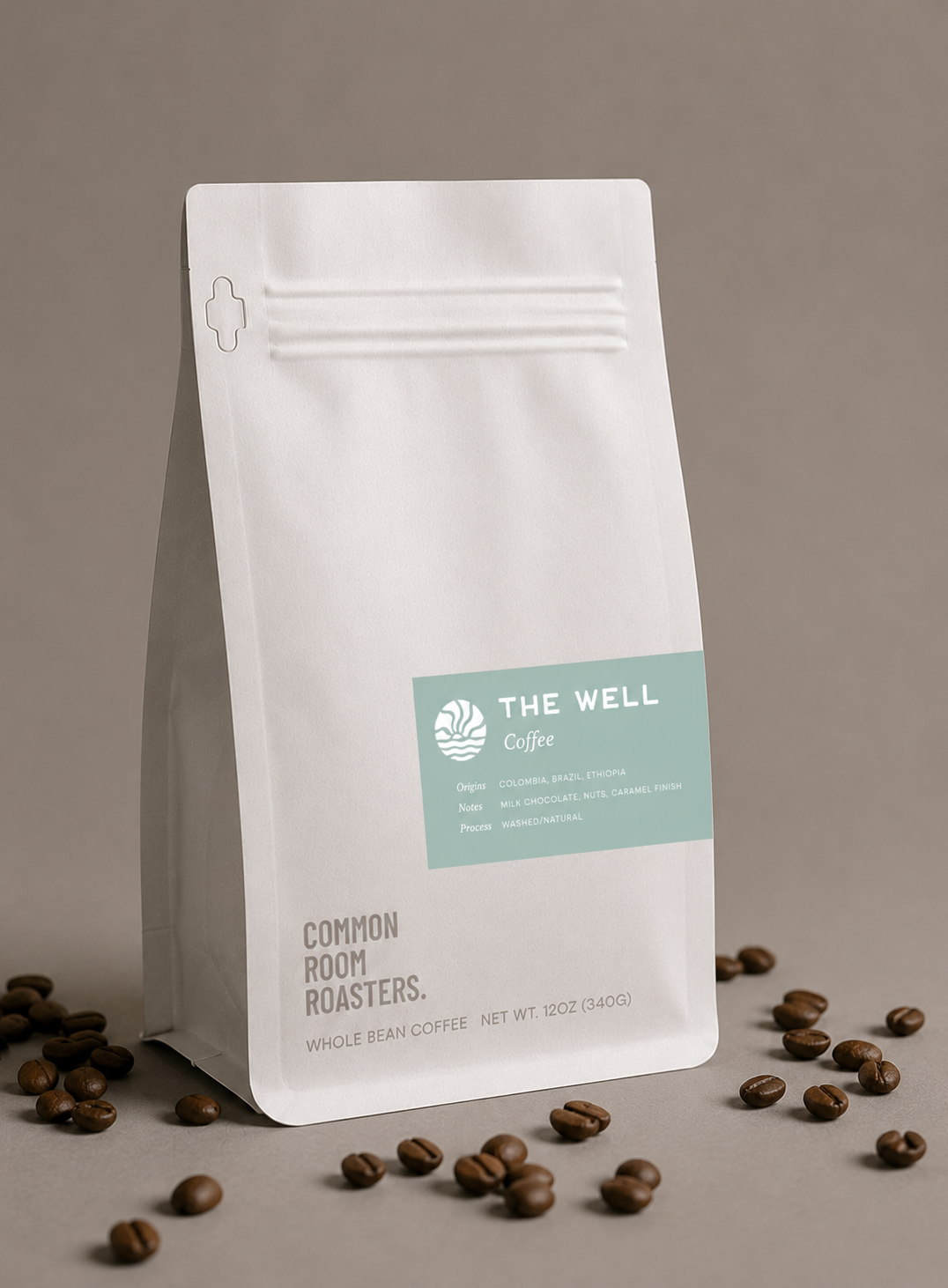 COMMON ROOM ROASTERS X THE WELL Medium Roast Whole Bean Coffee