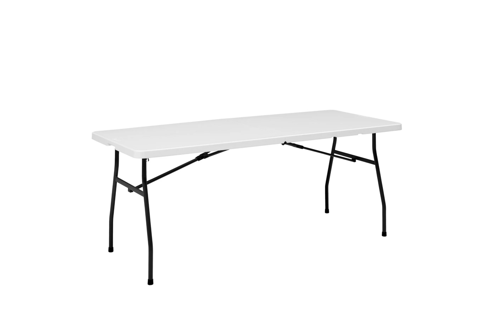 6FT White Folding Table