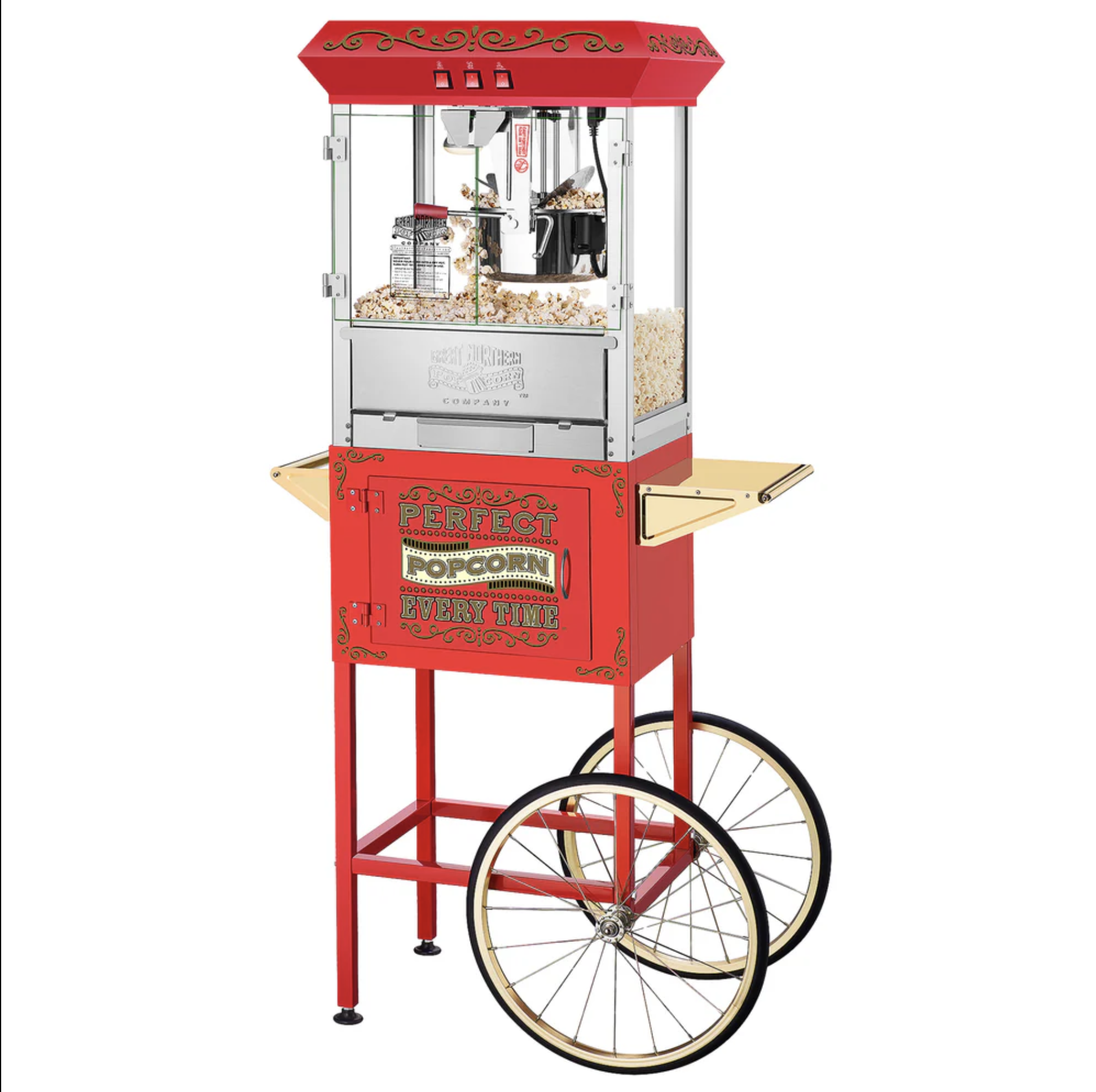 Popcorn Machine(10oz) With Cart 10oz