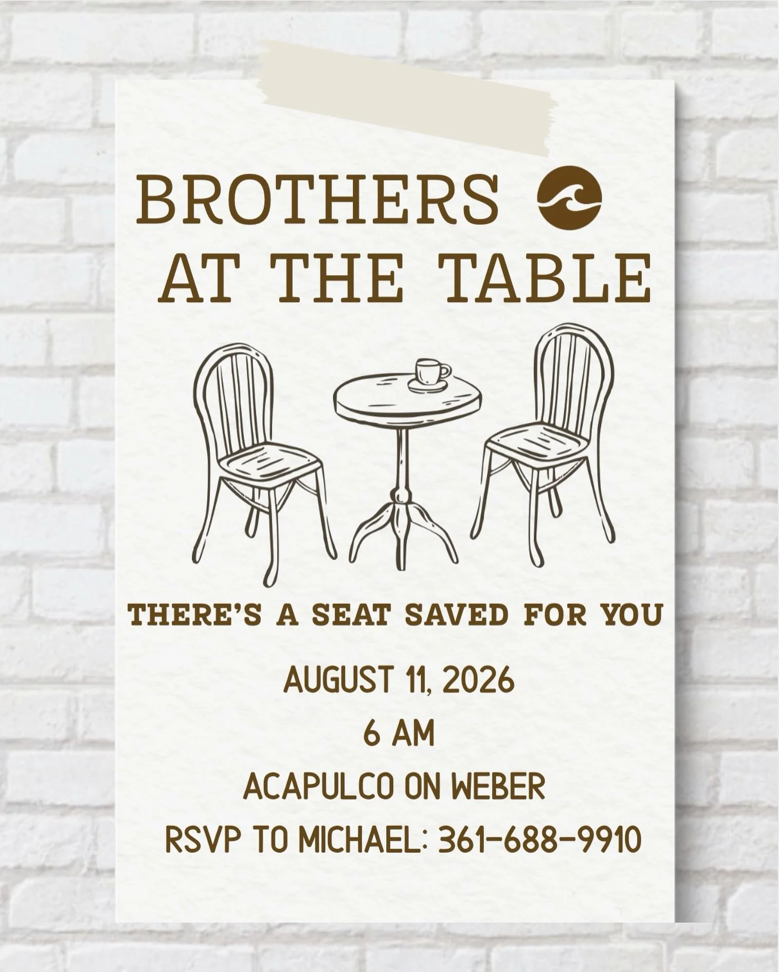 Men&rsquo;s Breakfast is just around the corner! Come hungry, bring a friend, and join us for a morning filled with great food, genuine fellowship, and growing together in faith. See you there! 🙌☕