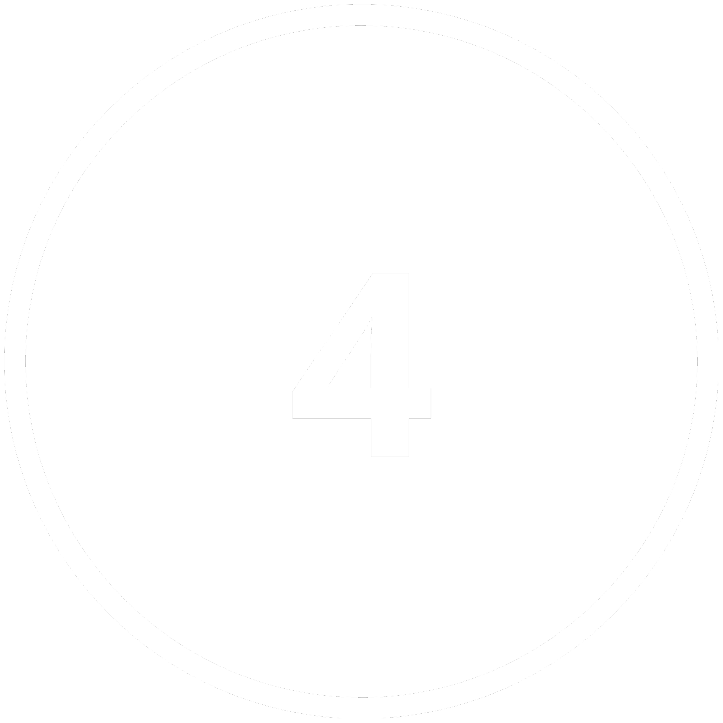 Black background with a white peace sign symbol in the center.