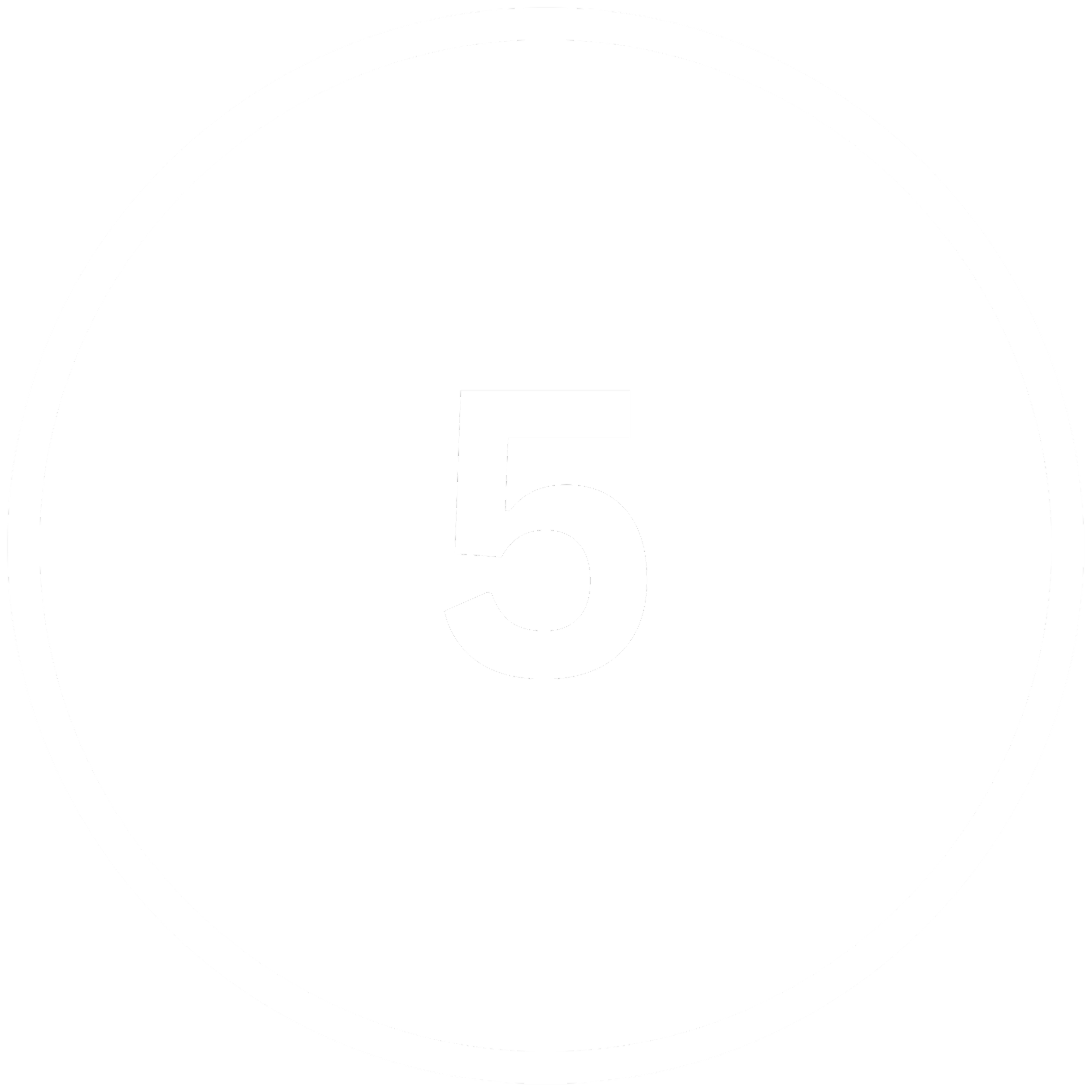Graphic representation of a speed limit sign with the number 65 inside a black circle outlined in white.