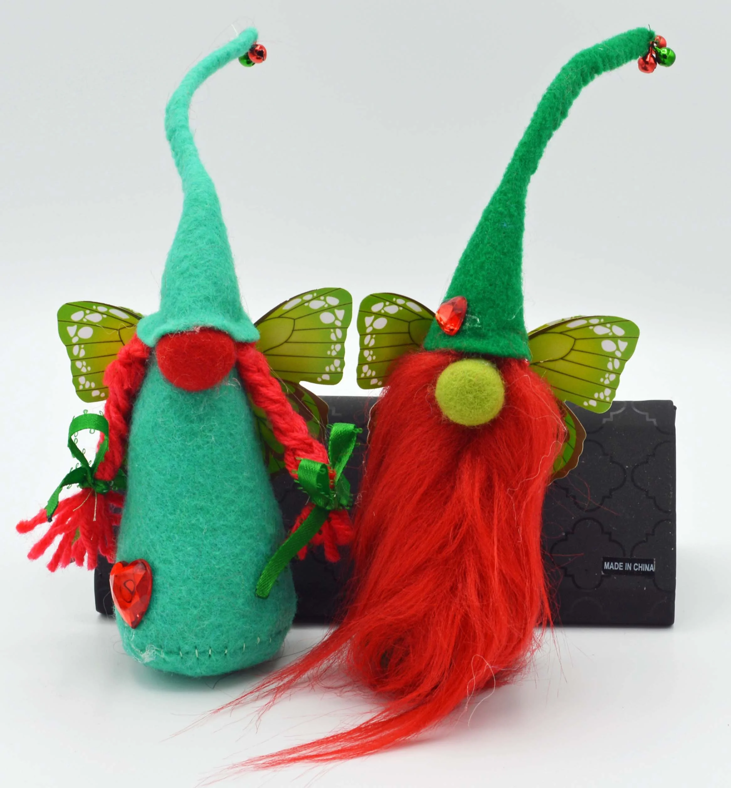 Mini Gnome Green Couple.JPG