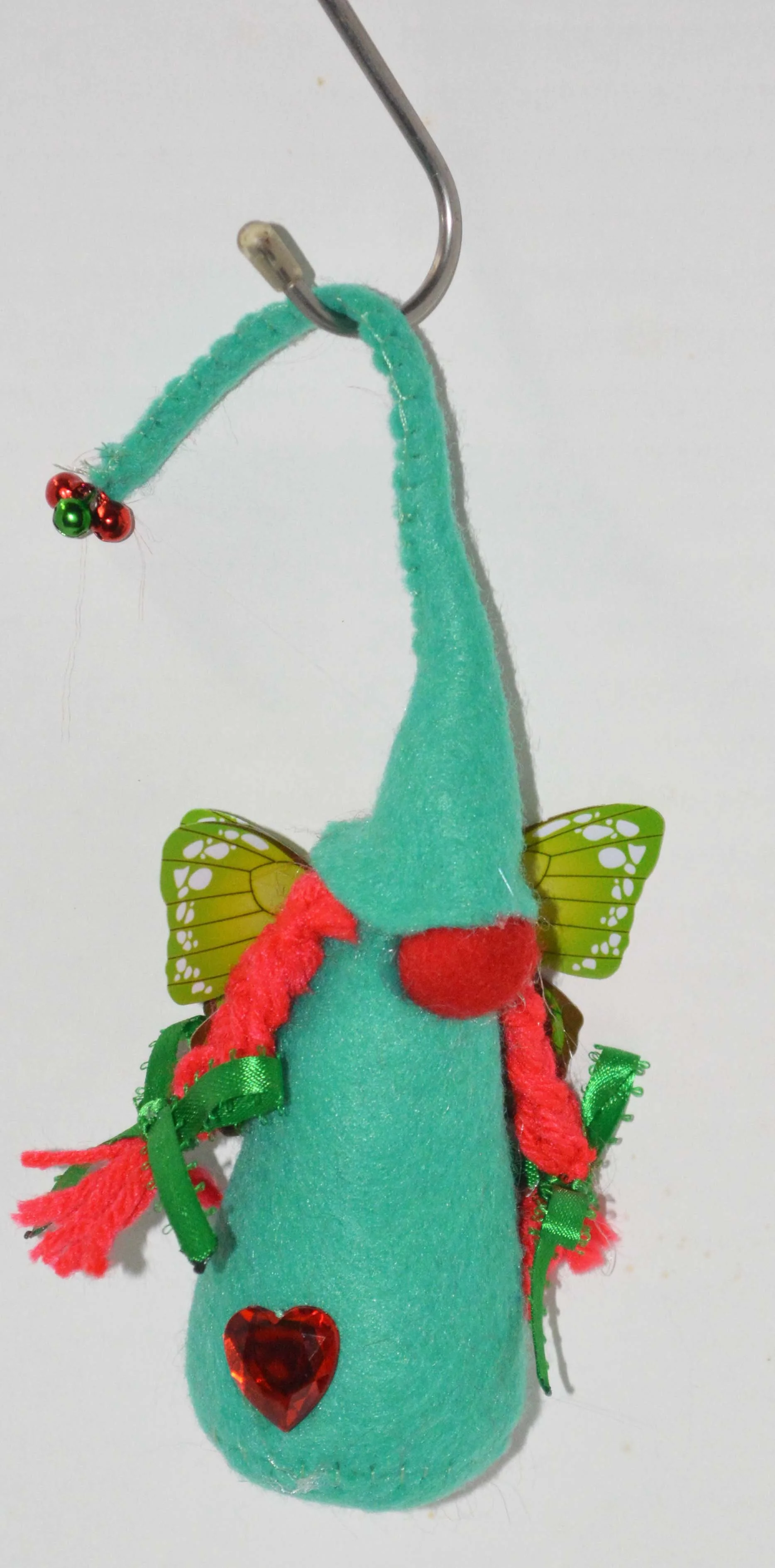Mini Gnome Light Green Female Hanging Up.JPG