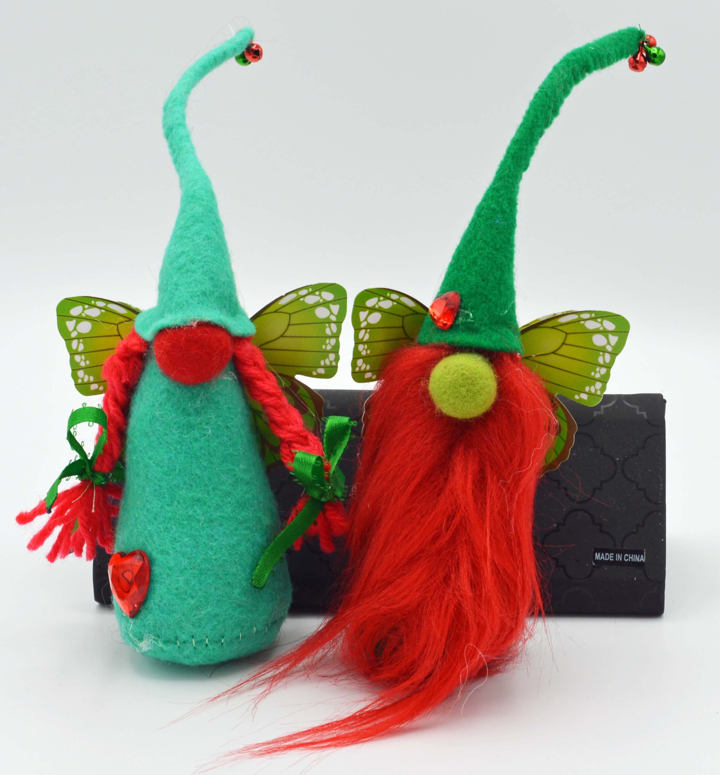 Mini Gnome Green Couple.JPG
