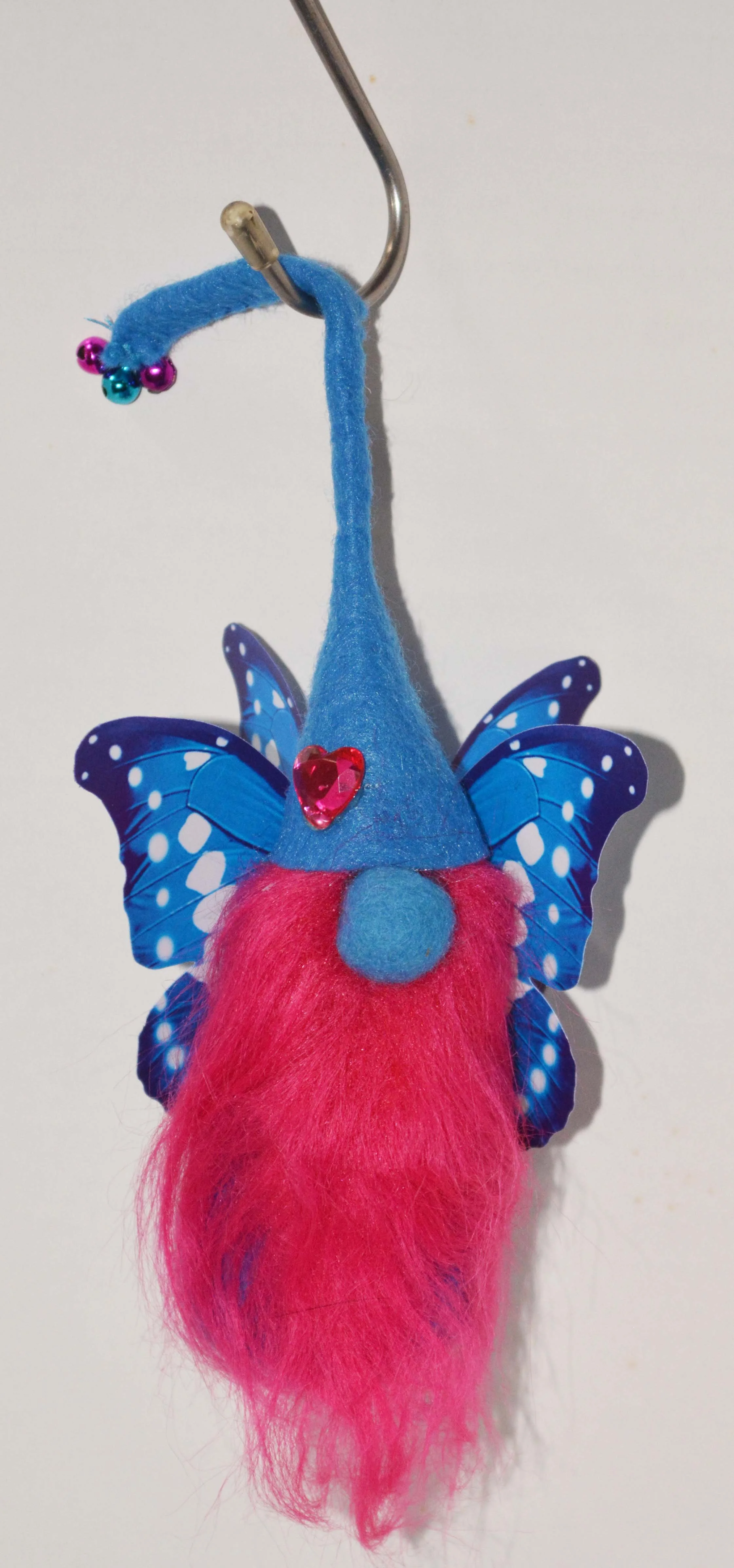 Mini Gnome Dark Blue Male Hanging Up.JPG