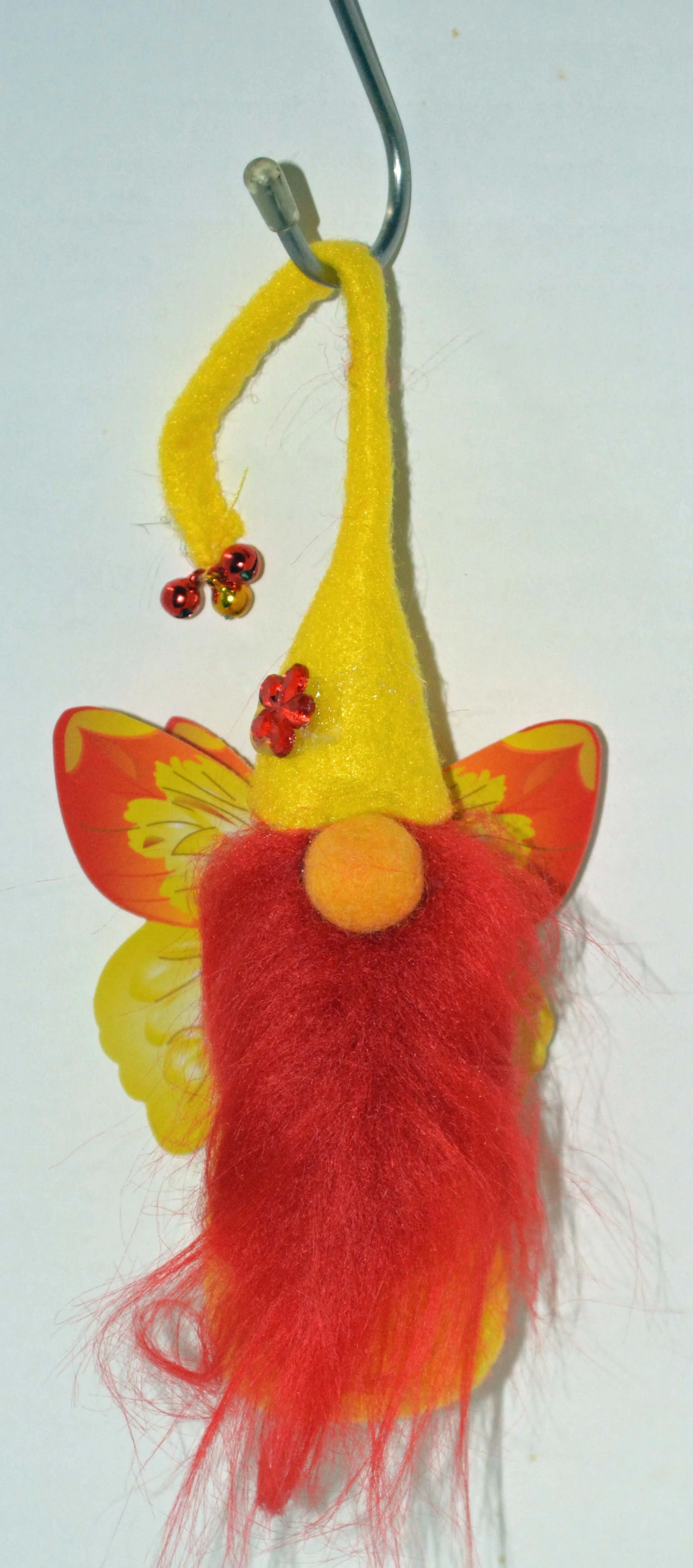 Mini Gnome Yellow Male Hanging Up.JPG