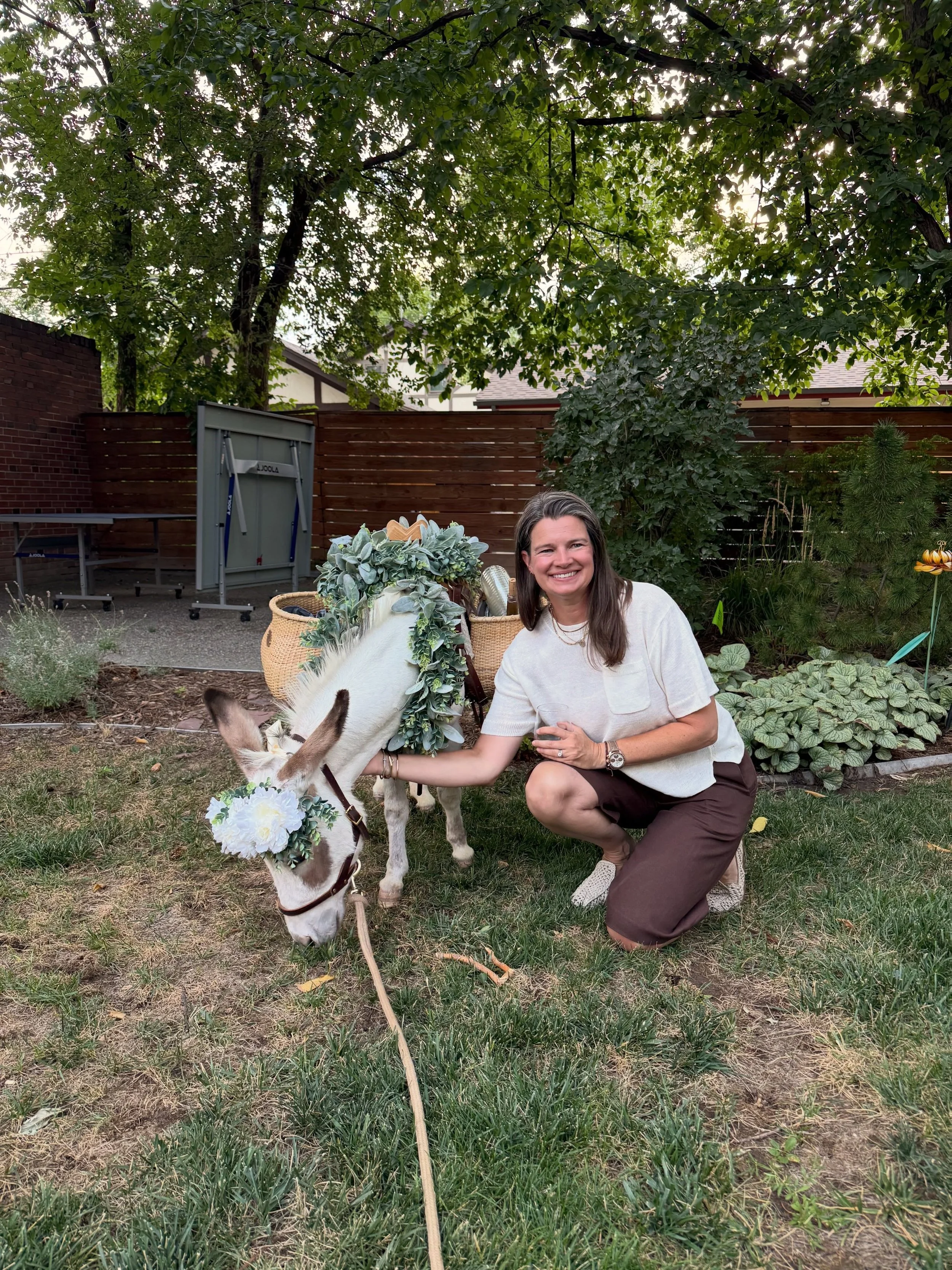 We loved making Christine&rsquo;s mini donkey dreams come true for her birthday 🥳🎂