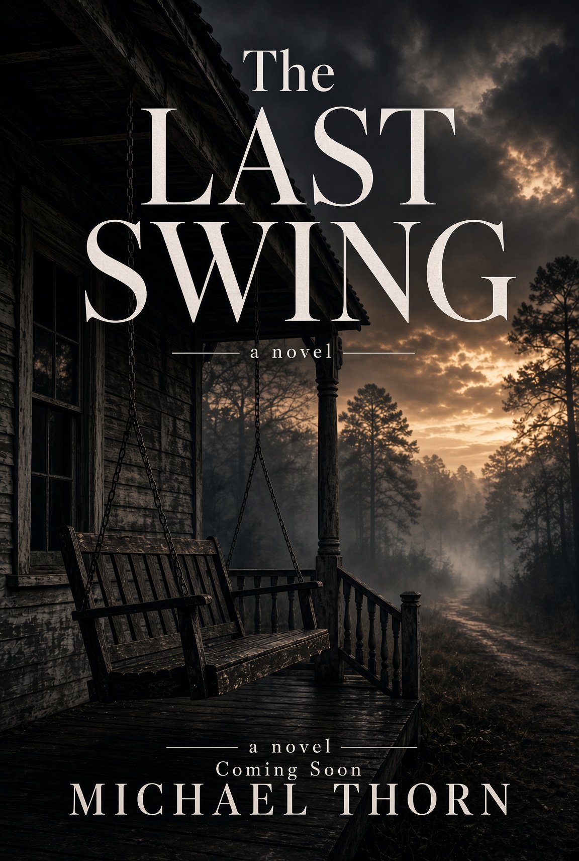 The Last Swing, a novel by Michael Thorn, coming soon