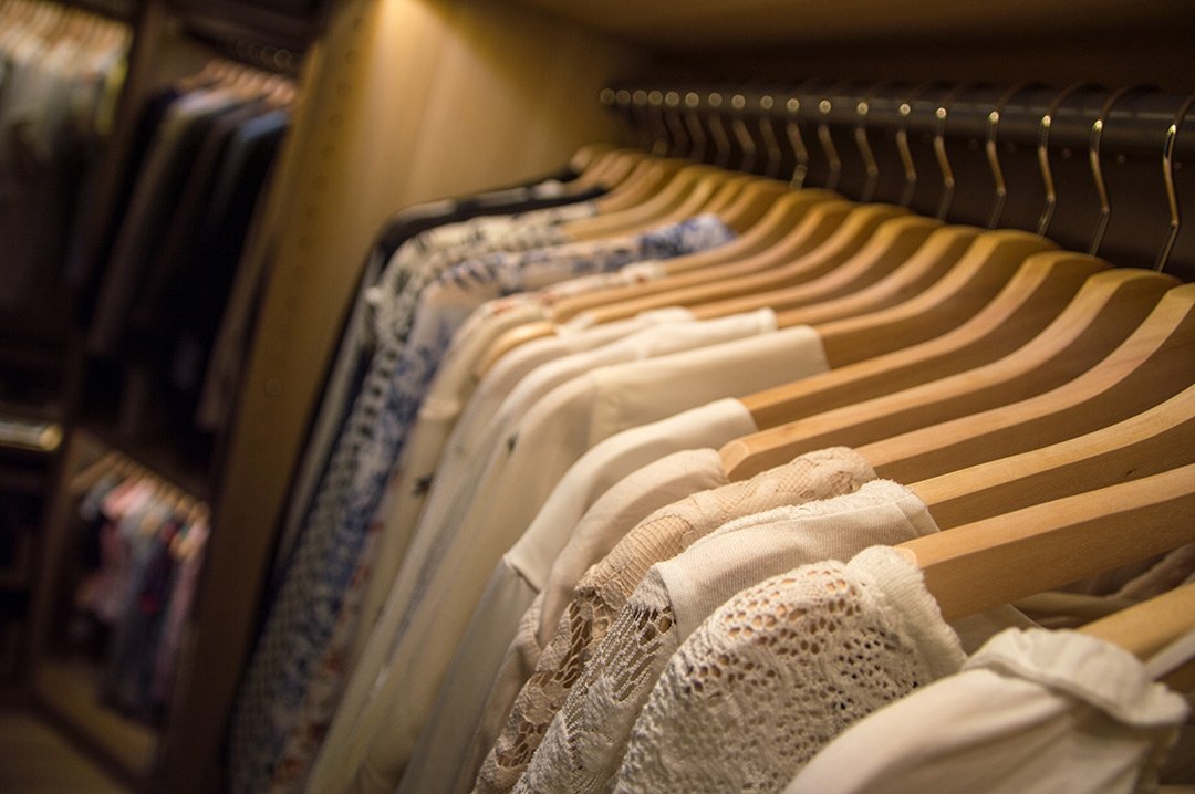 Custom walk-in closet lighting