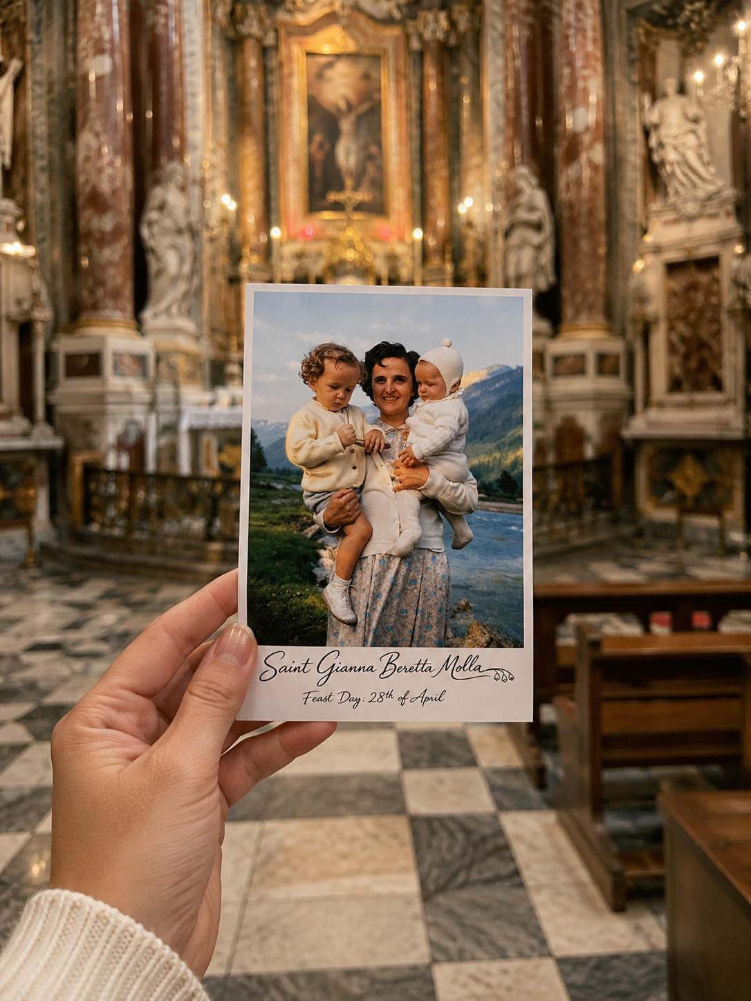 Pray with Saint Gianna