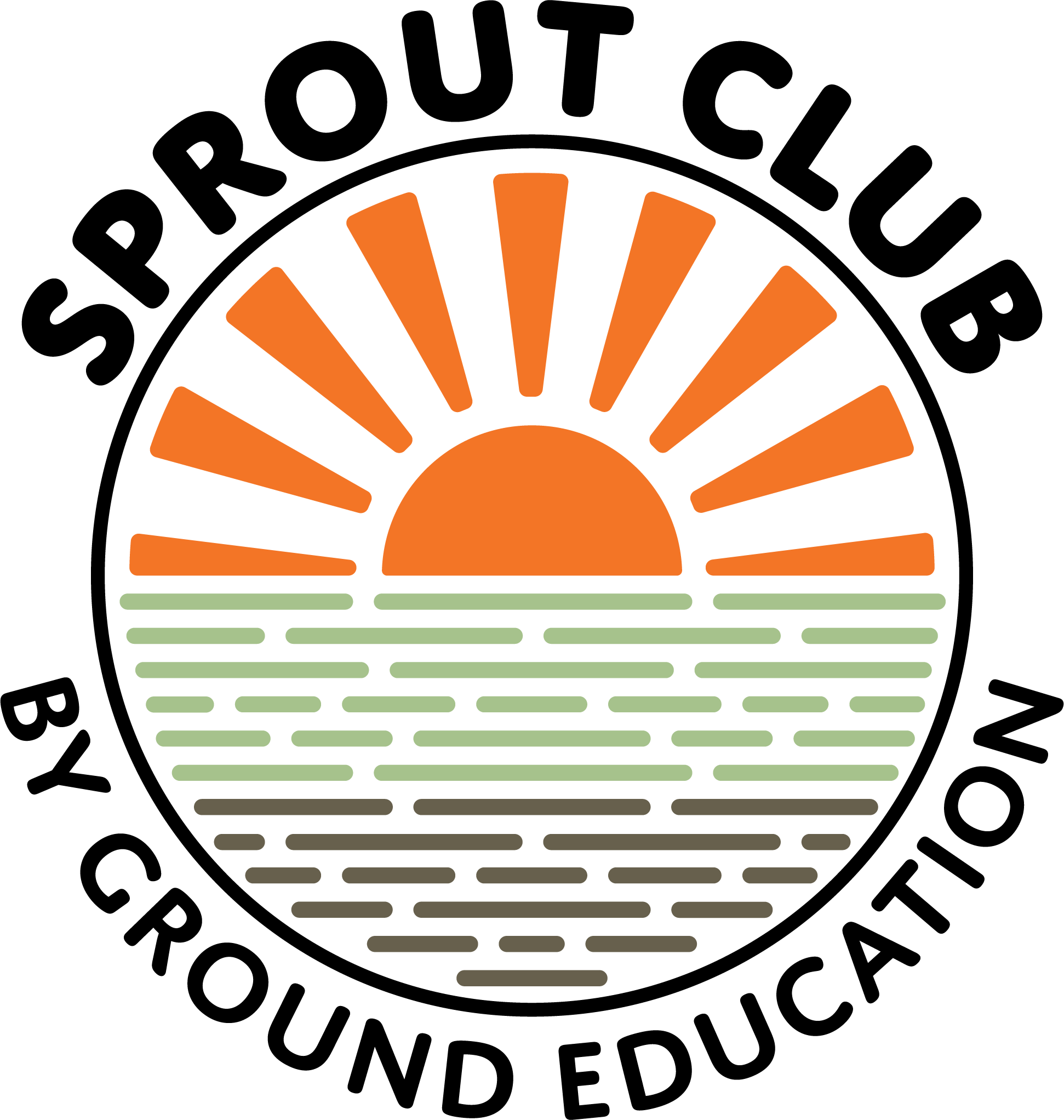 Sprout Club by Ground Education Logo.