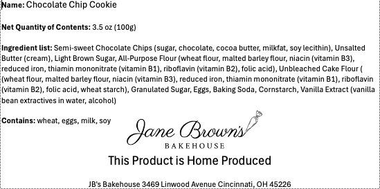 chocolate chip