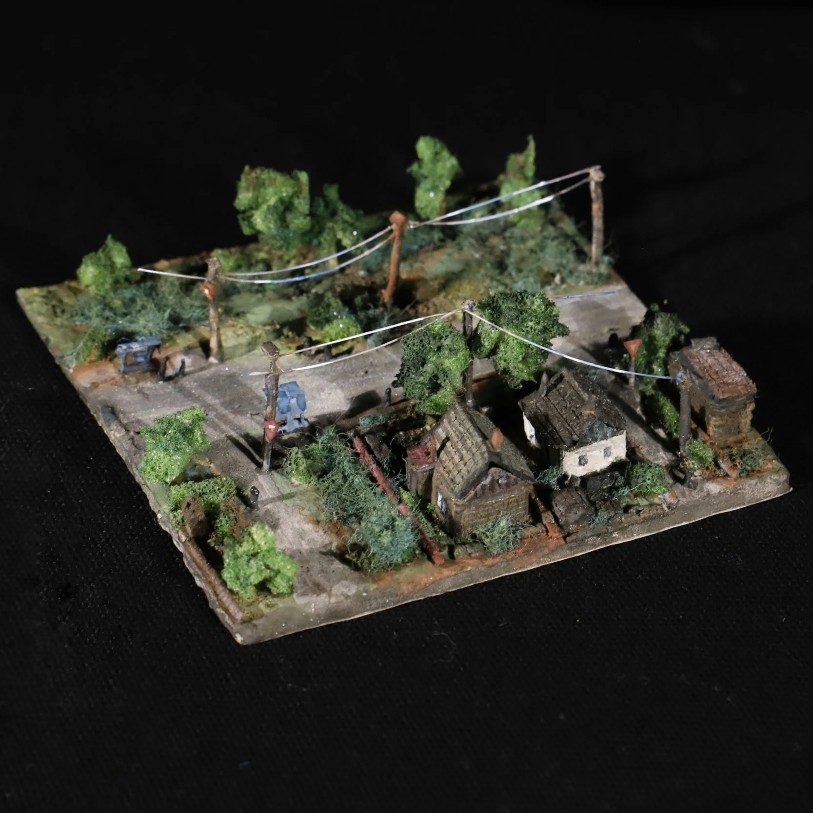 Nikopol. 10cm × 10cm. Mixed media.
