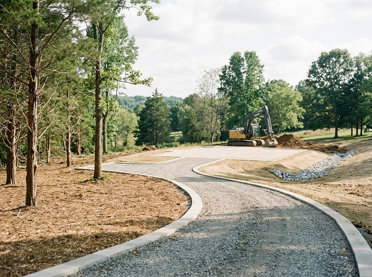 Construction site ready to prep for commercial or residential use.