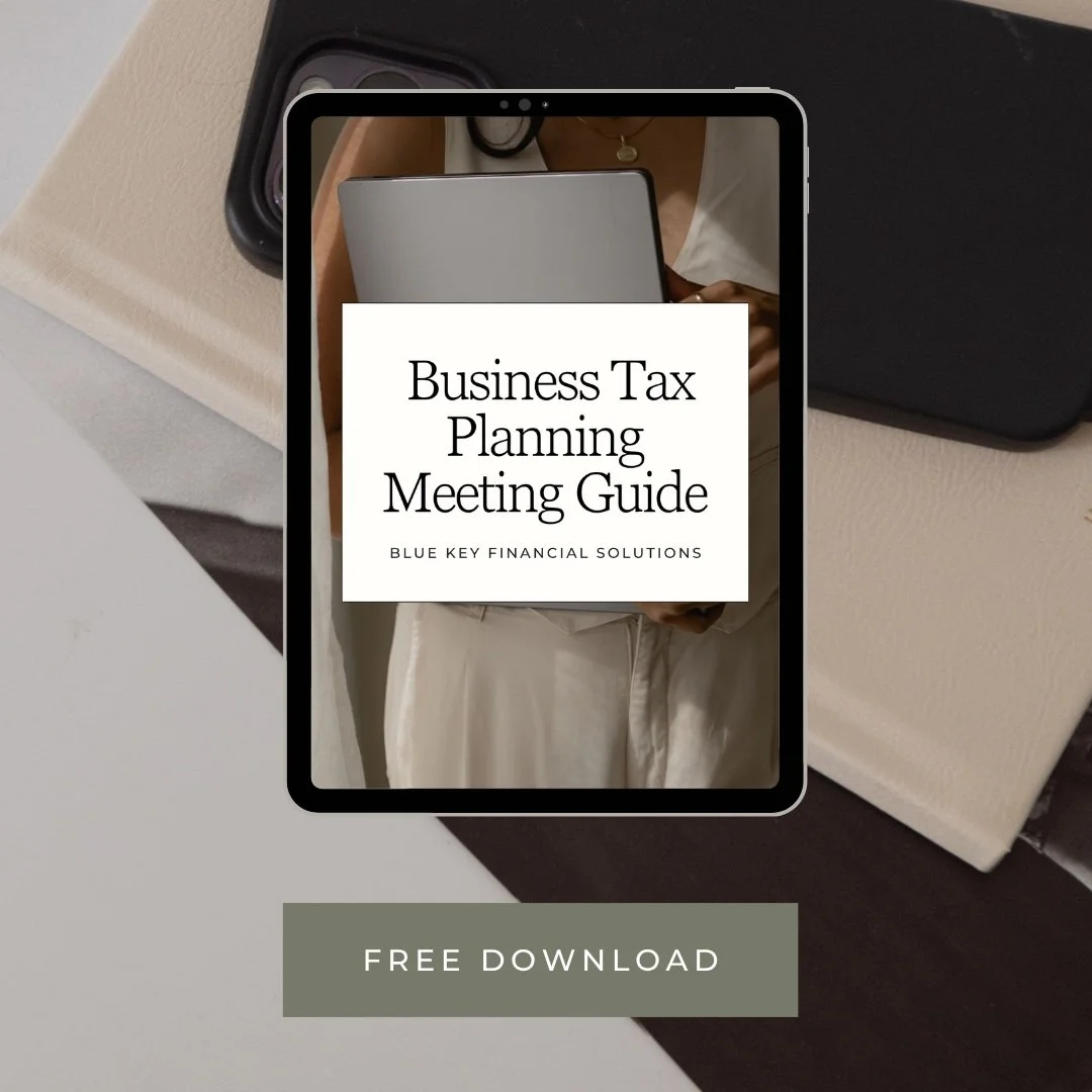 If you're planning to book your first EVER tax planning meeting this year, I made something for you! 🤭 (P.S. If you aren't planning this meeting, you SHOULD BE!)

My free Tax Planning Meeting Guide helps you organize your key numbers from 2026 so fa