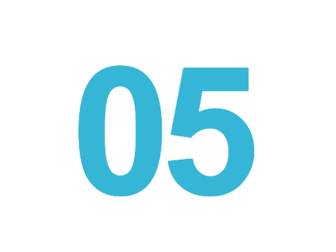 Number five icon
