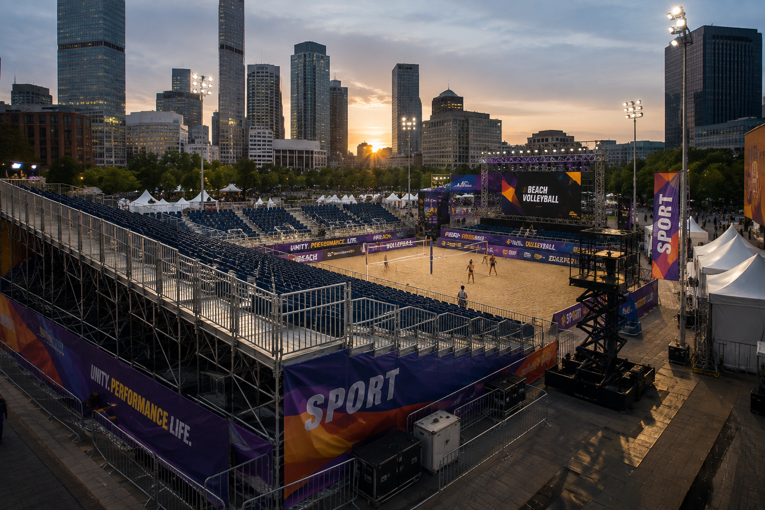 Events Overlay & Temporary Infrastructure