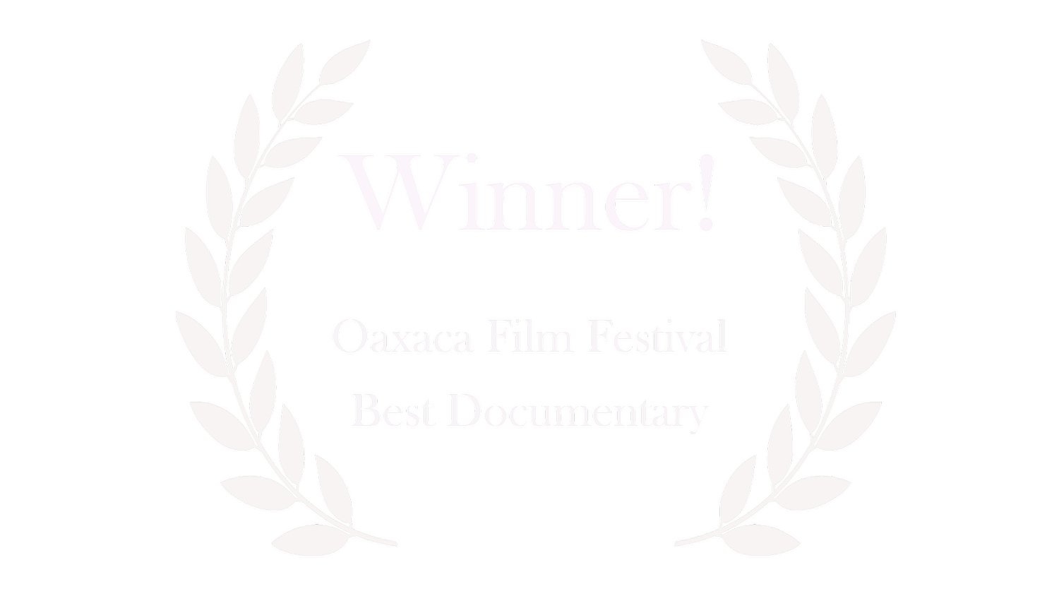 Winner, Best Documentary, Oaxaca Film Festival