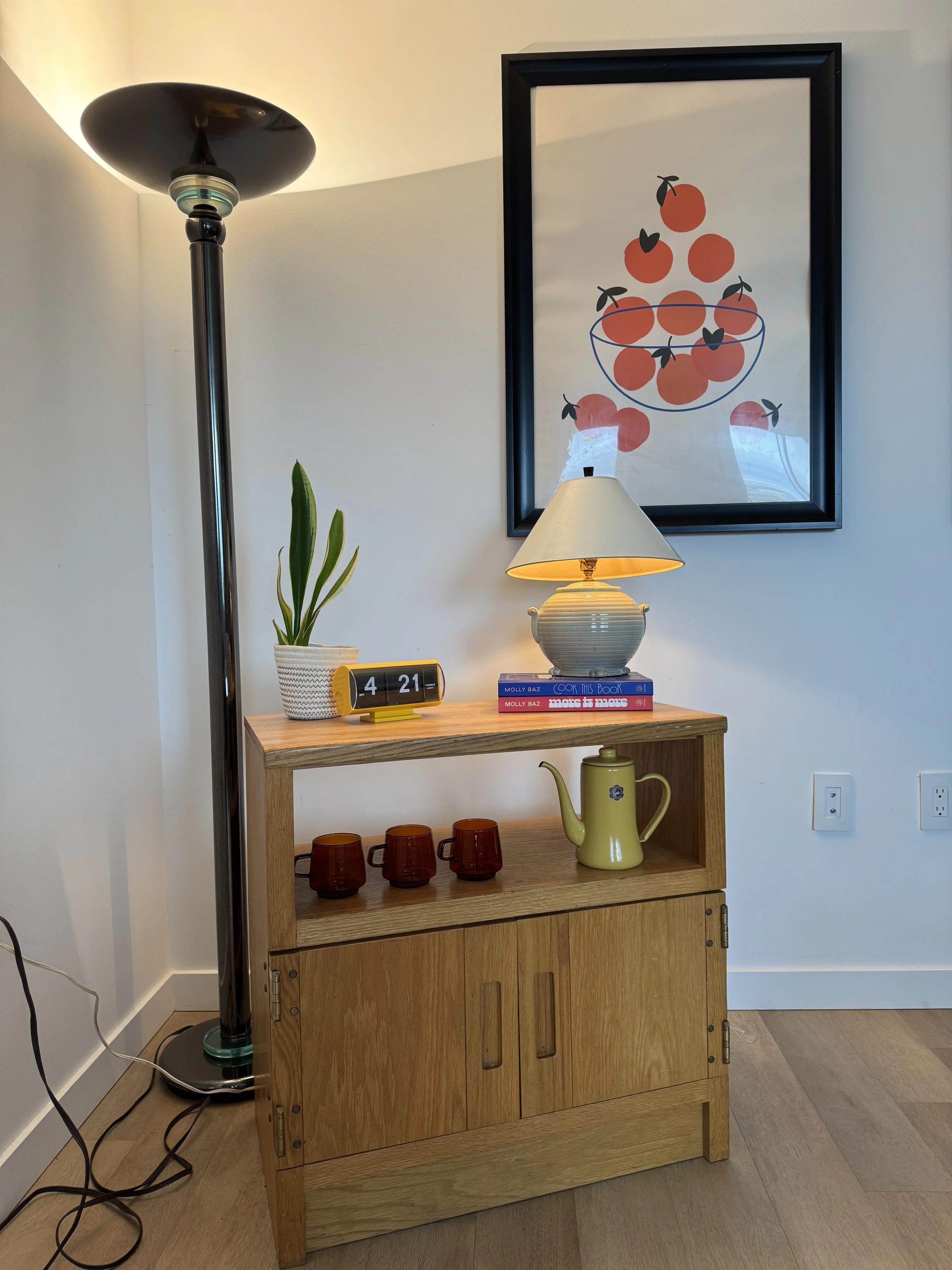 Mid-century Modern Coffee Station