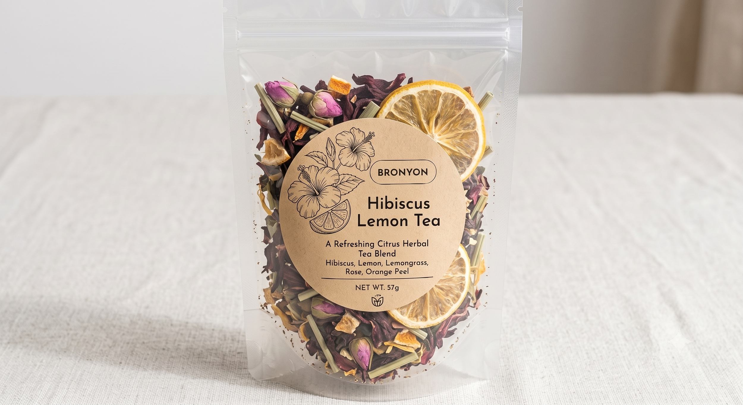 Hibiscus Lemon Tea Blend