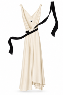 Black and White Wrap dress.PNG