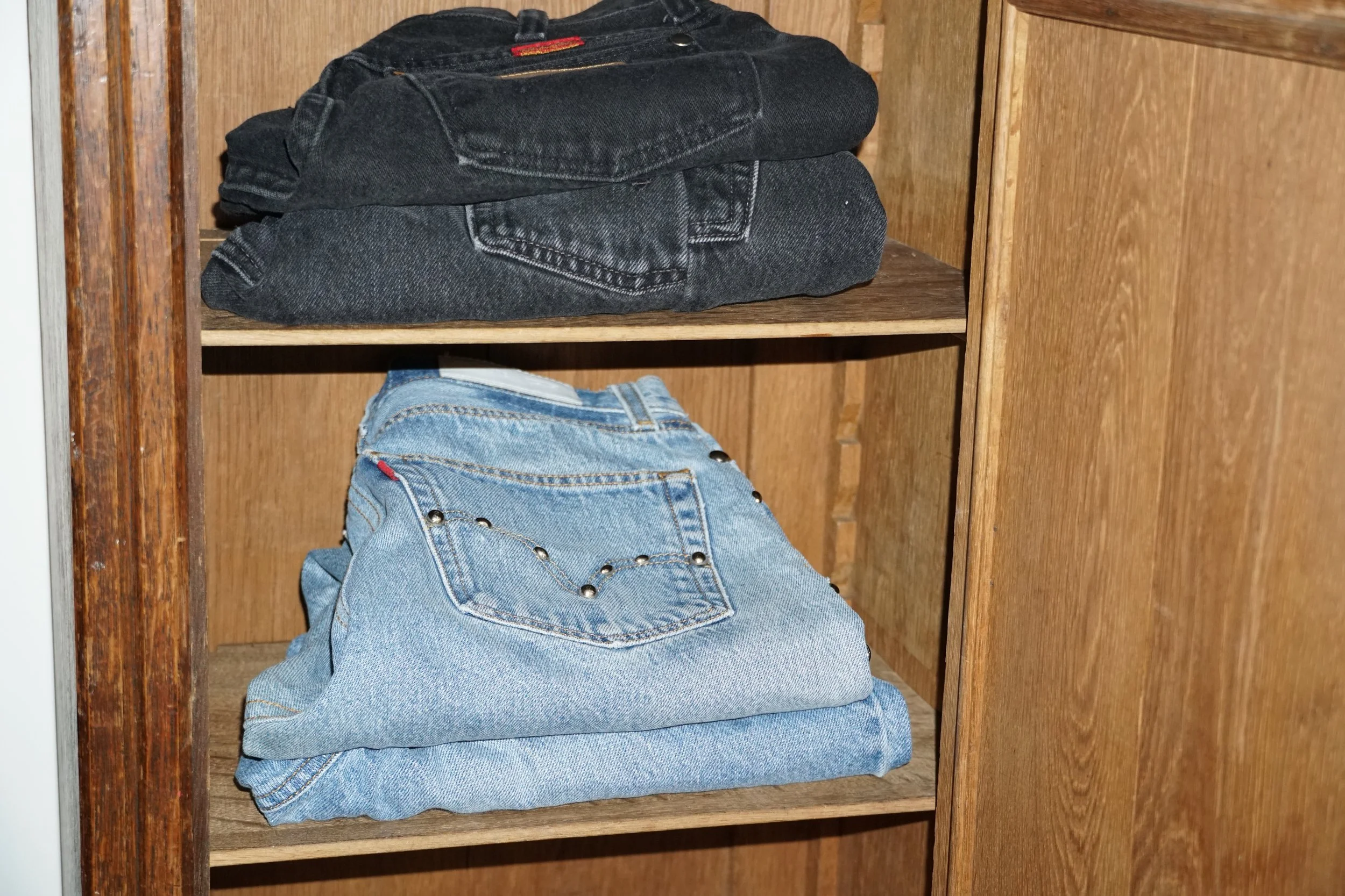 Jeans in cabinet.jpeg