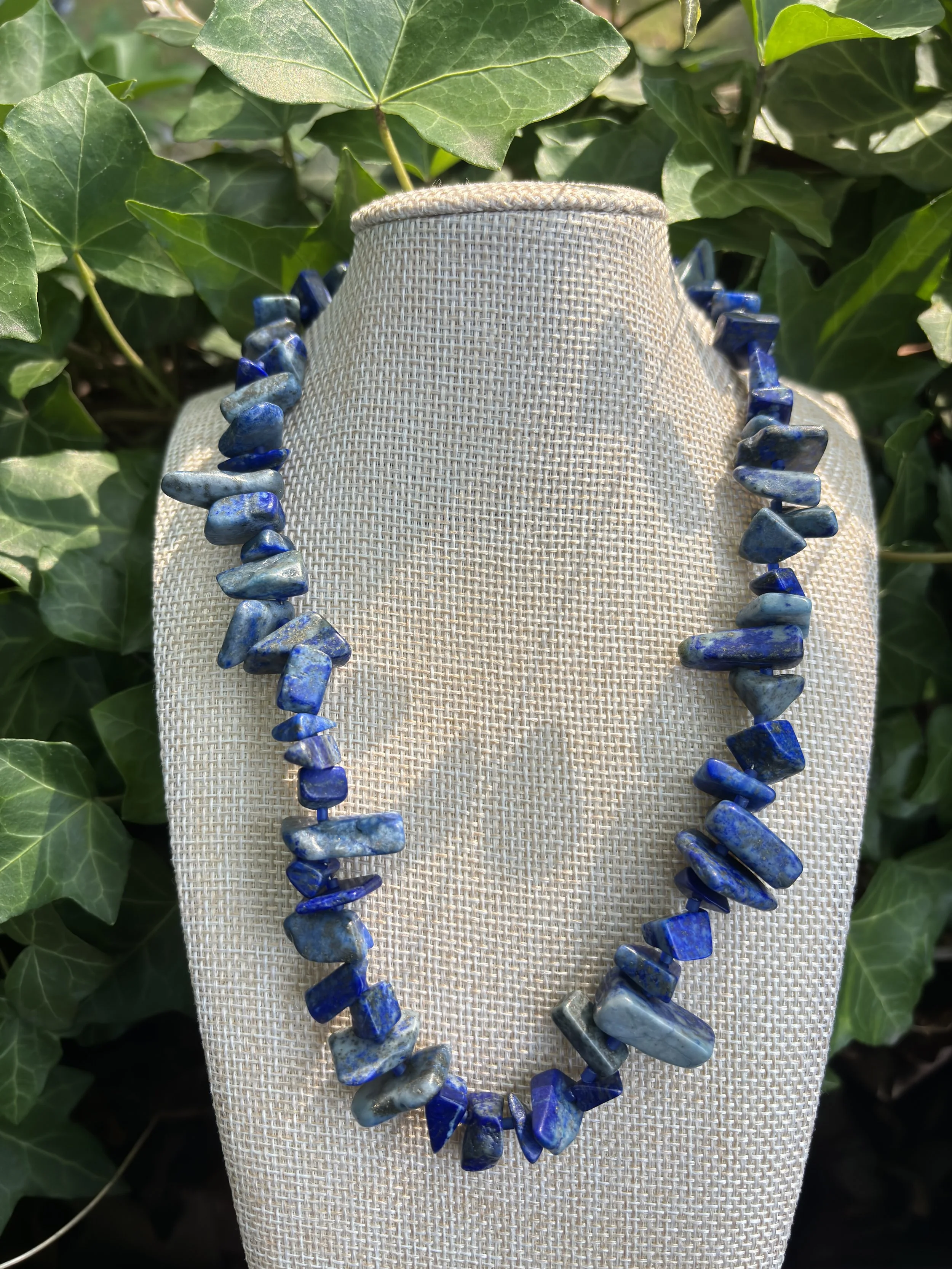 Lapis Lazuli Chip Necklace