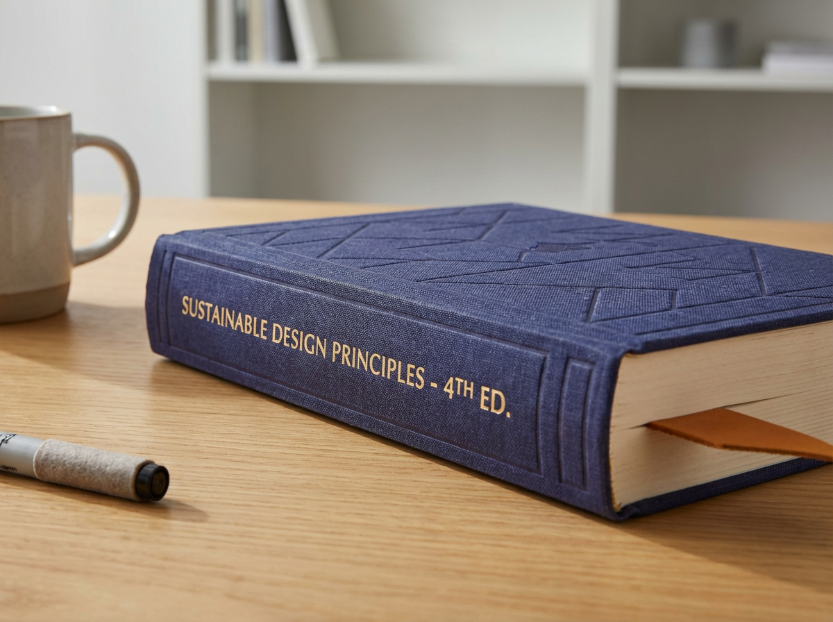 Leather-Bound Textbook