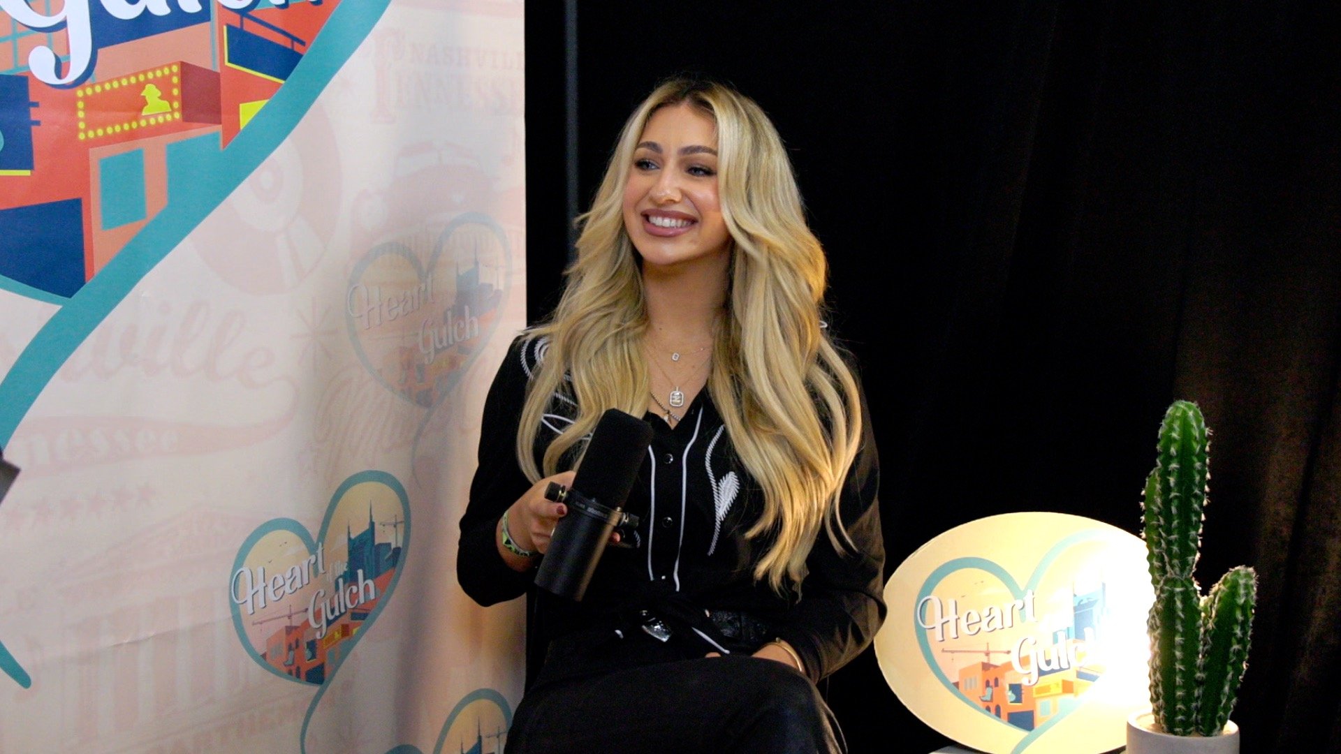 Presley Tennant during her Heart of the Gulch interview at CMA Fest 2025 in Nashville.