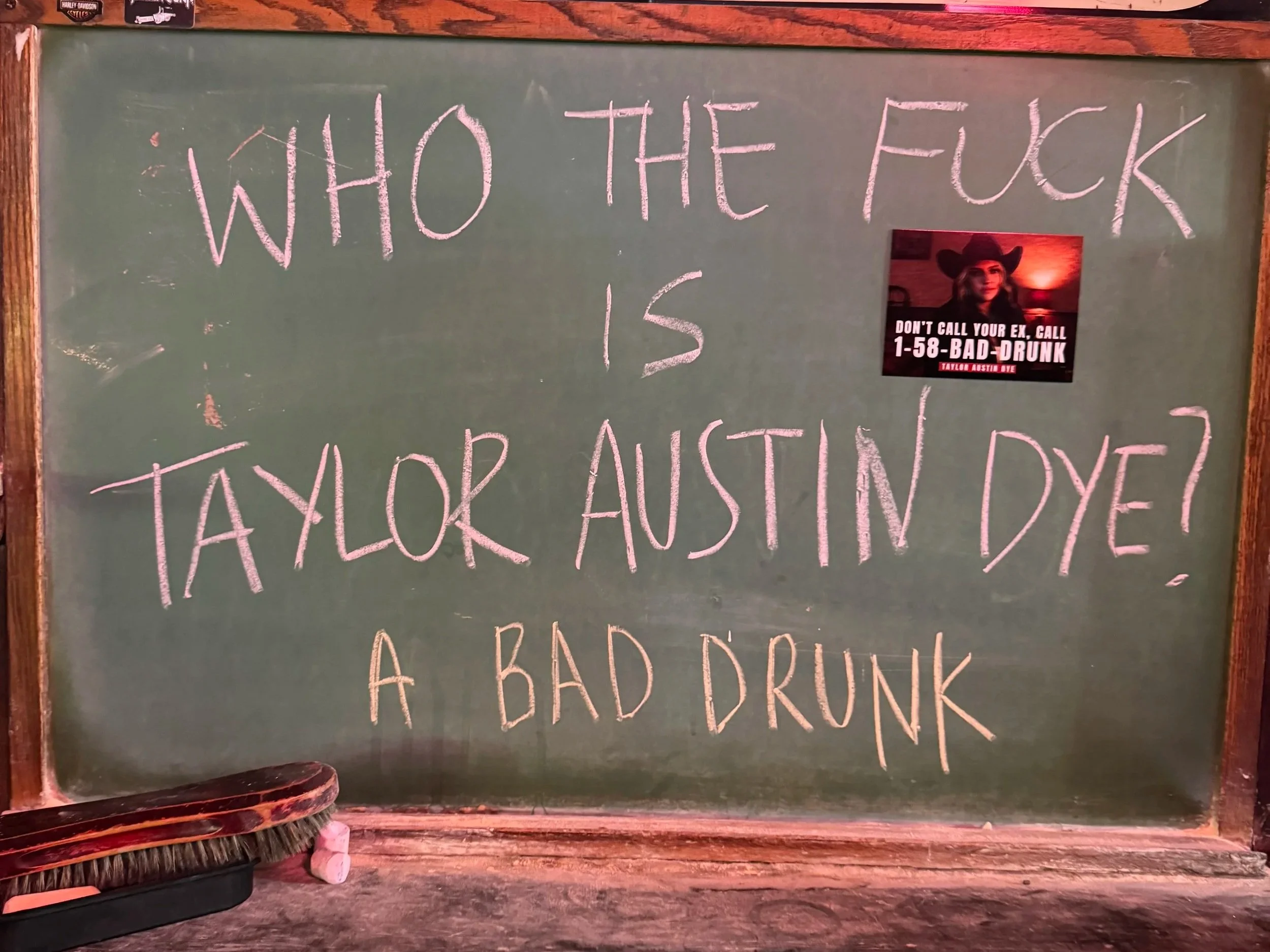 Taylor Austin Dye “Bad Drunk” release celebration with Red Street Records in Nashville.