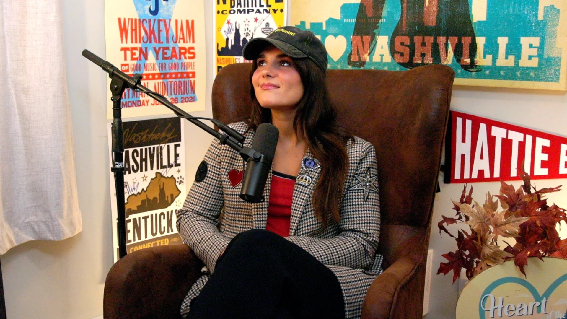 Franni Cash discussing Raised By Wolves, faith and her childhood during her Heart of the Gulch interview.