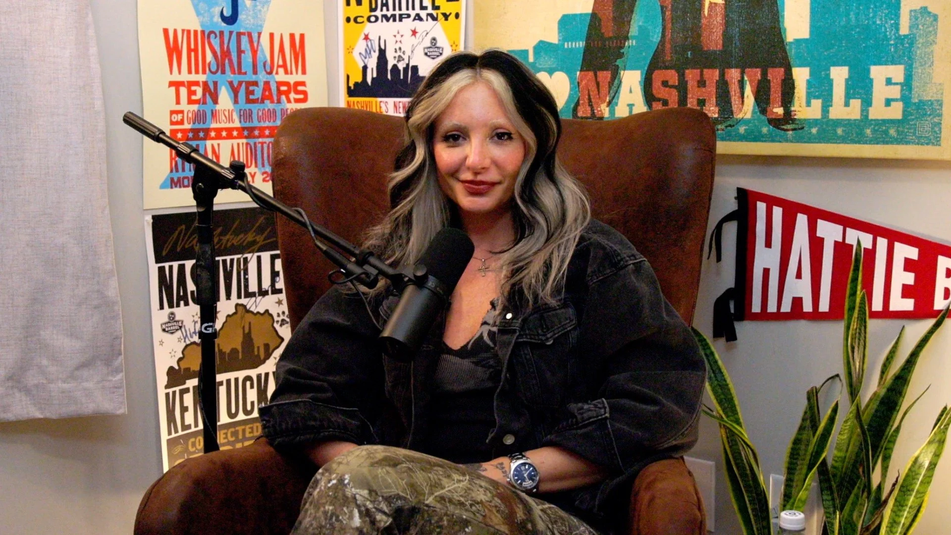 Houston-born country artist Lou Ridley during her Heart of the Gulch interview in Nashville.