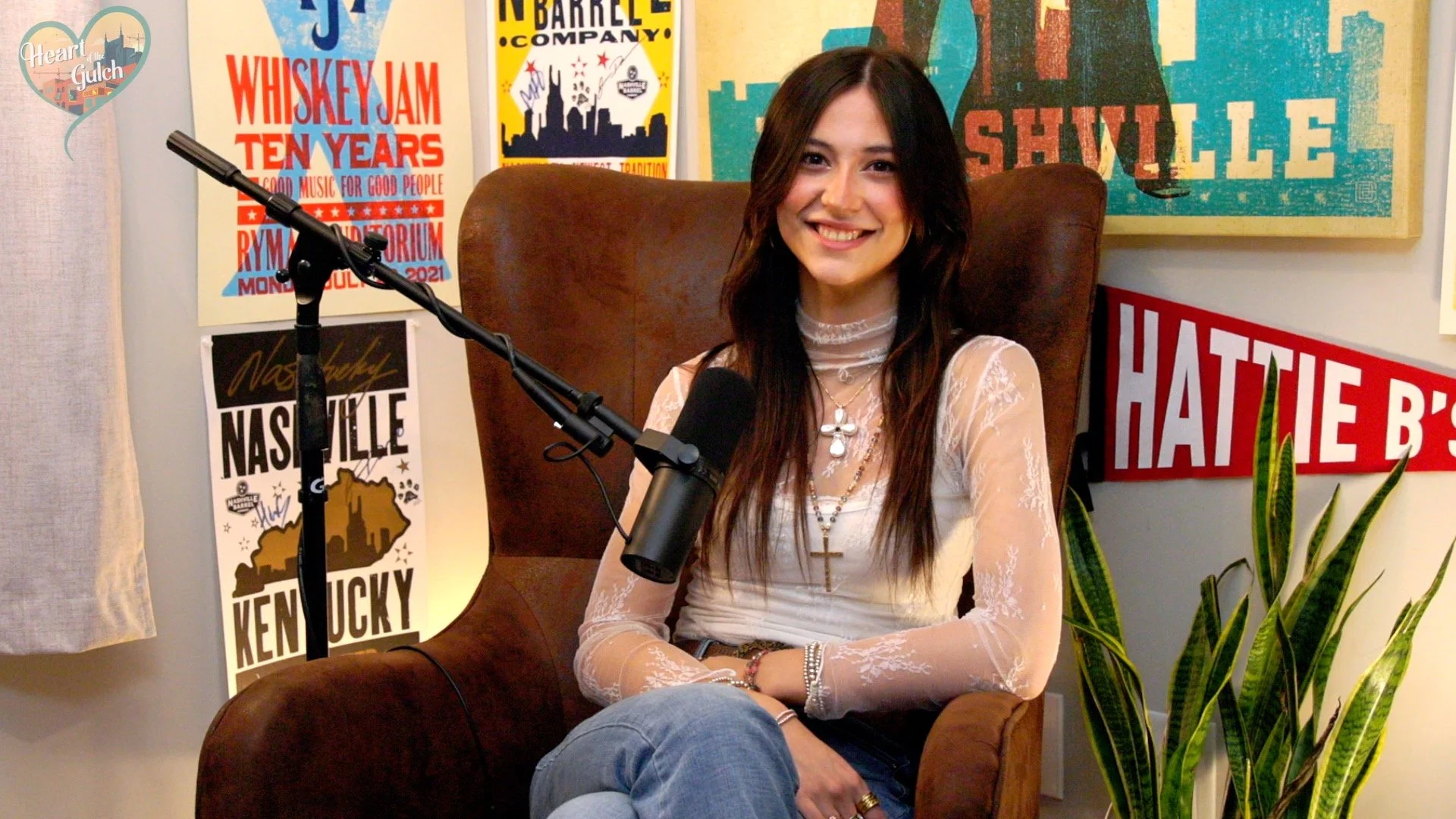 The Voice contestant Julia Golden discussing her debut EP Everywhere I've Been on Heart of the Gulch.