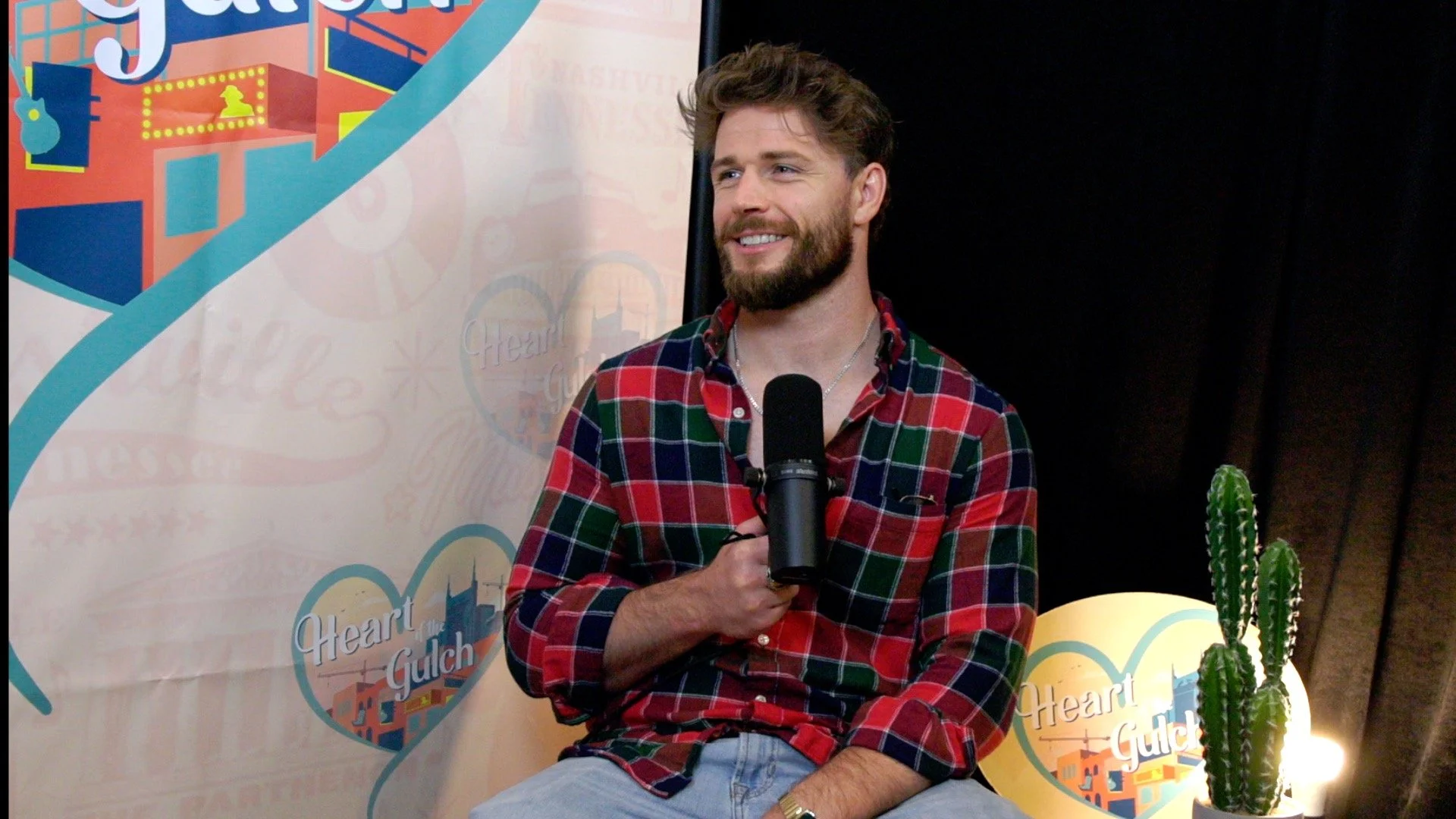 Callum Kerr during his Heart of the Gulch interview at CMA Fest 2025 in Nashville.