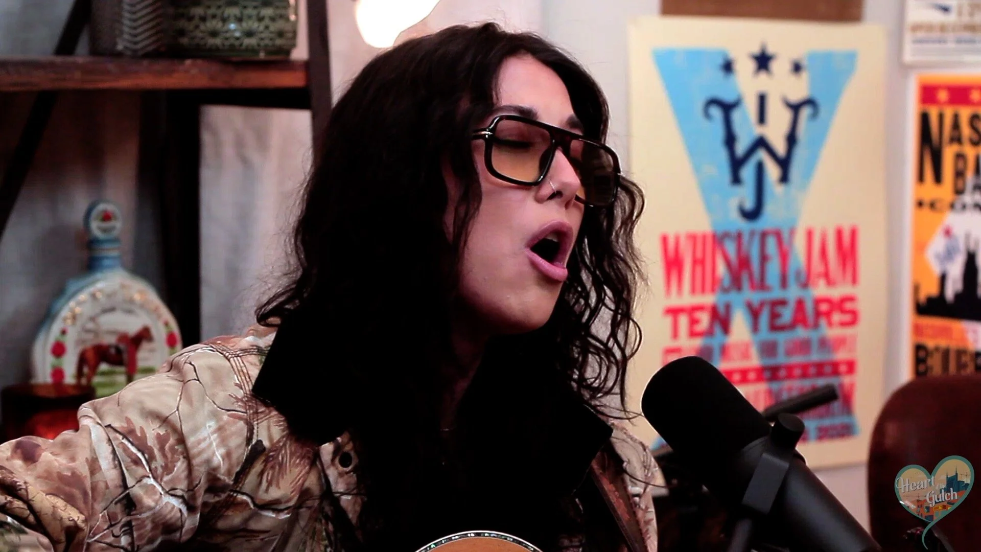 Shantaia performs “Faster Horses” live inside the Heart of the Gulch studio in Nashville.