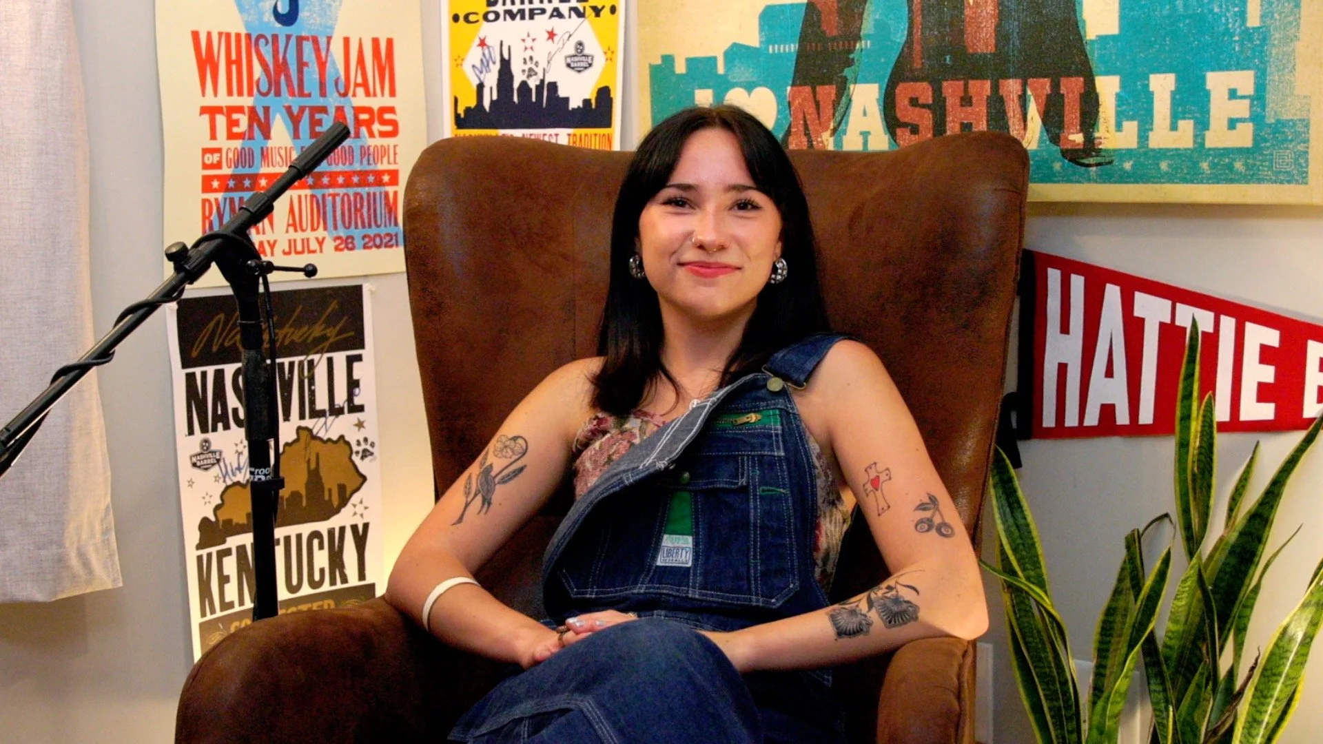 Jaid Joice inside the Heart of the Gulch studio in Nashville for an exclusive interview about her music and journey as a singer-songwriter.