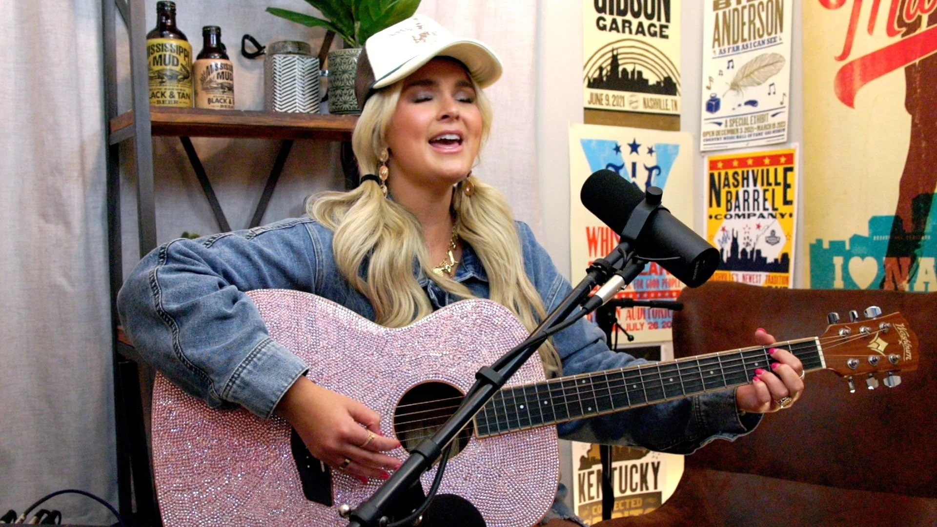 Charly Reynolds performs “Visiting Hours” for the 100th episode of Heart of the Gulch.