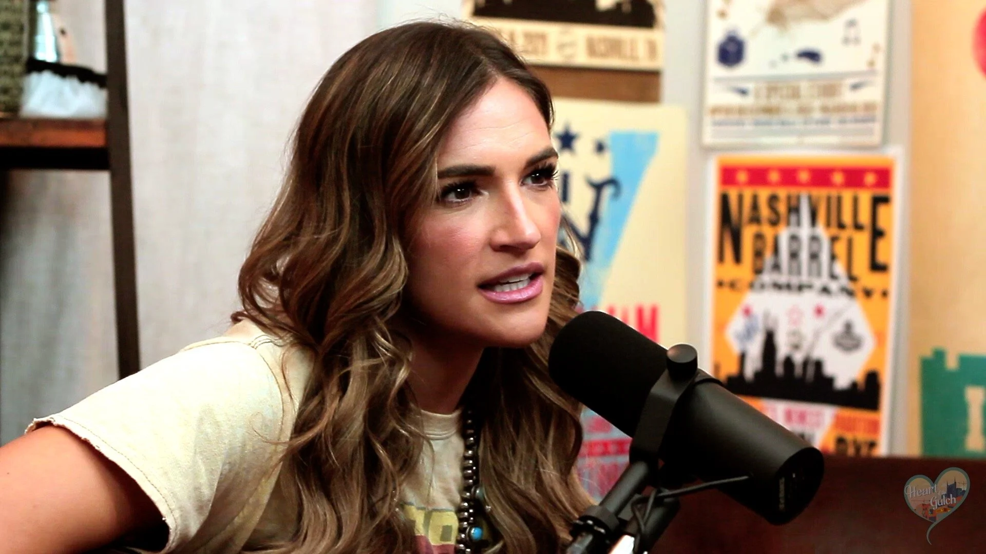 Grace Leer performs “Wine and Whiskey” live inside the Heart of the Gulch studio in Nashville.