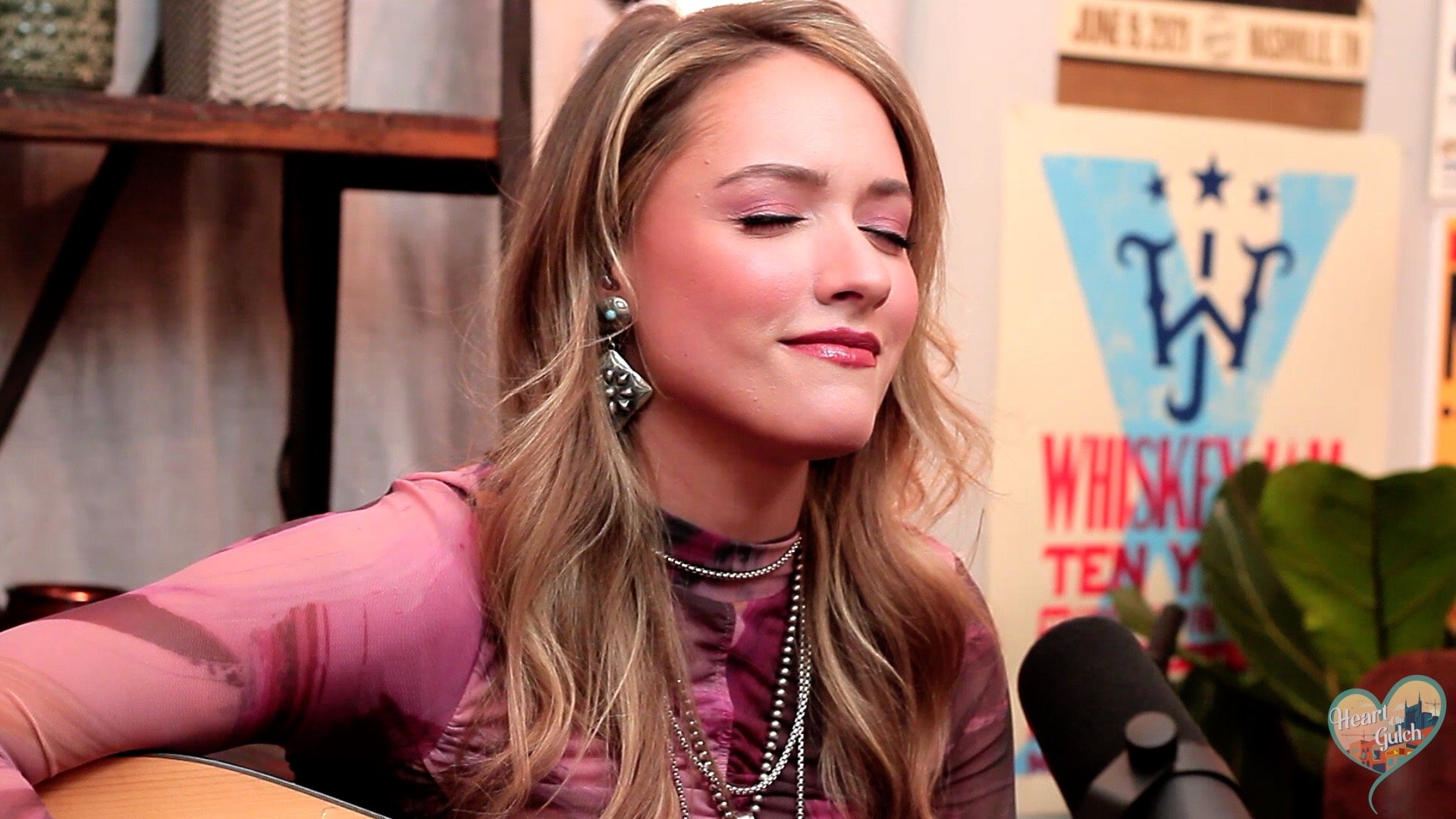Emily Ann Roberts performs “When I’m Gone” live in the Heart of the Gulch studio in Nashville.